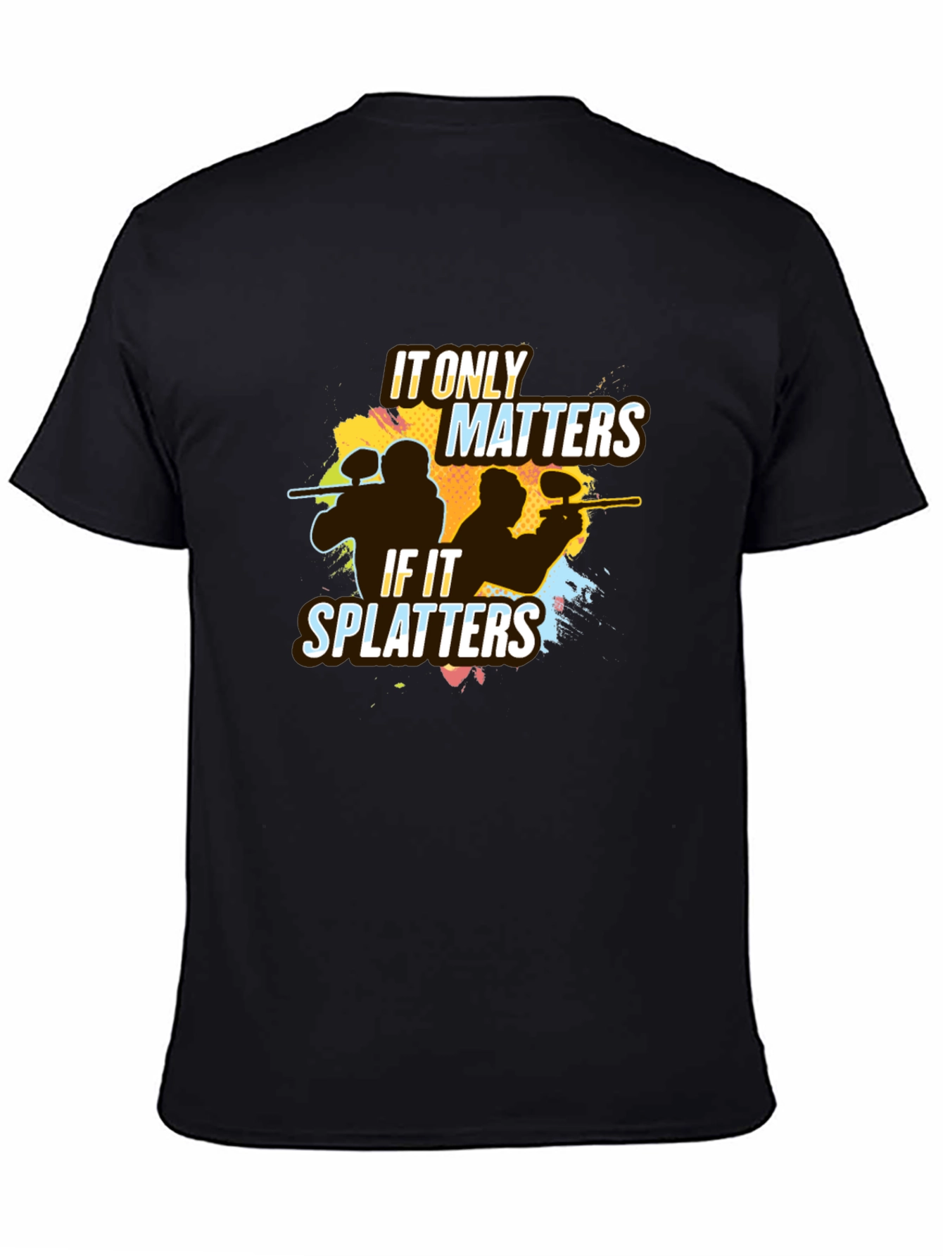 Paintball Matters T-Shirt - Splatter Design