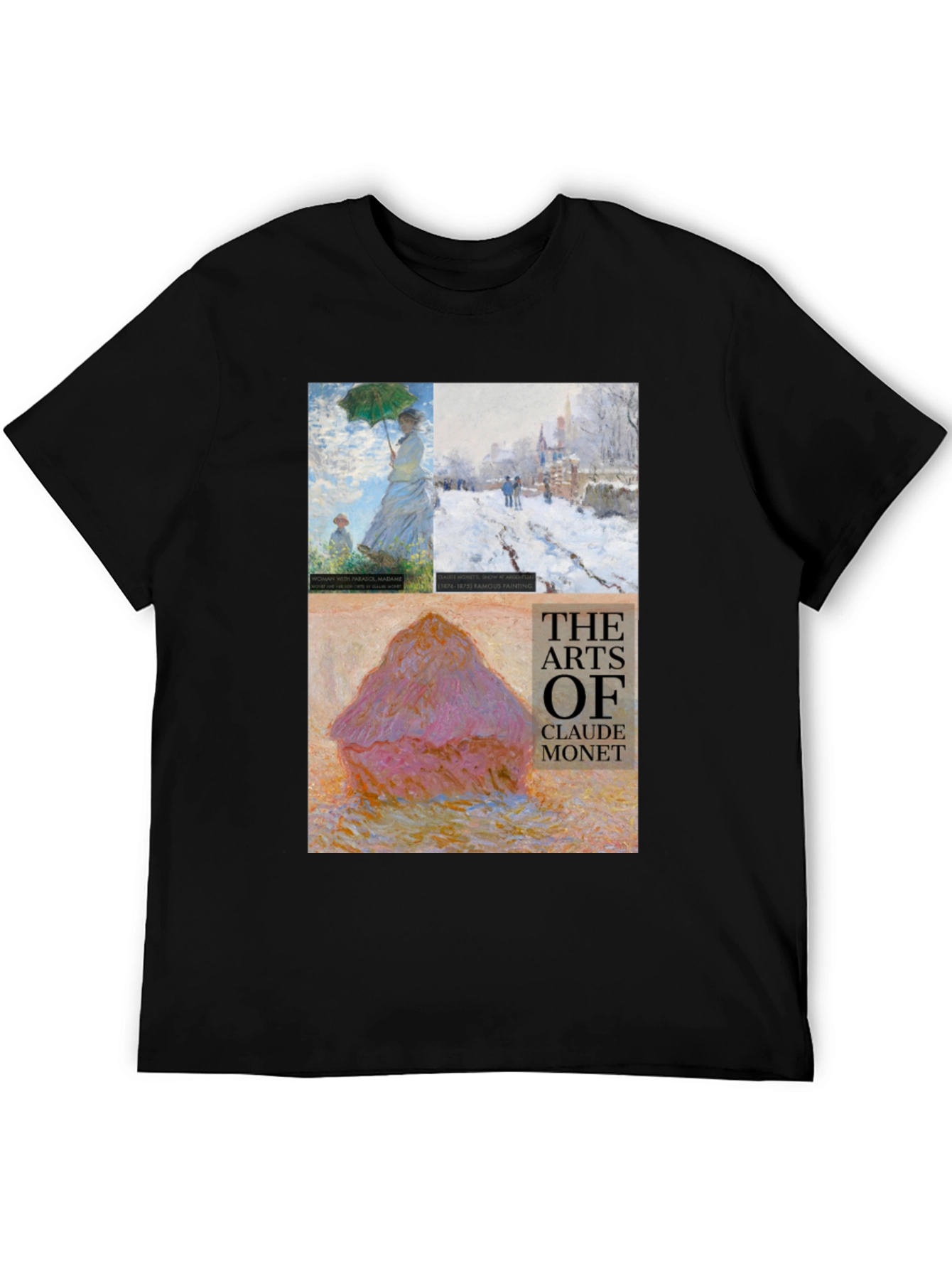 Arts of Claude Monet Graphic T-Shirt