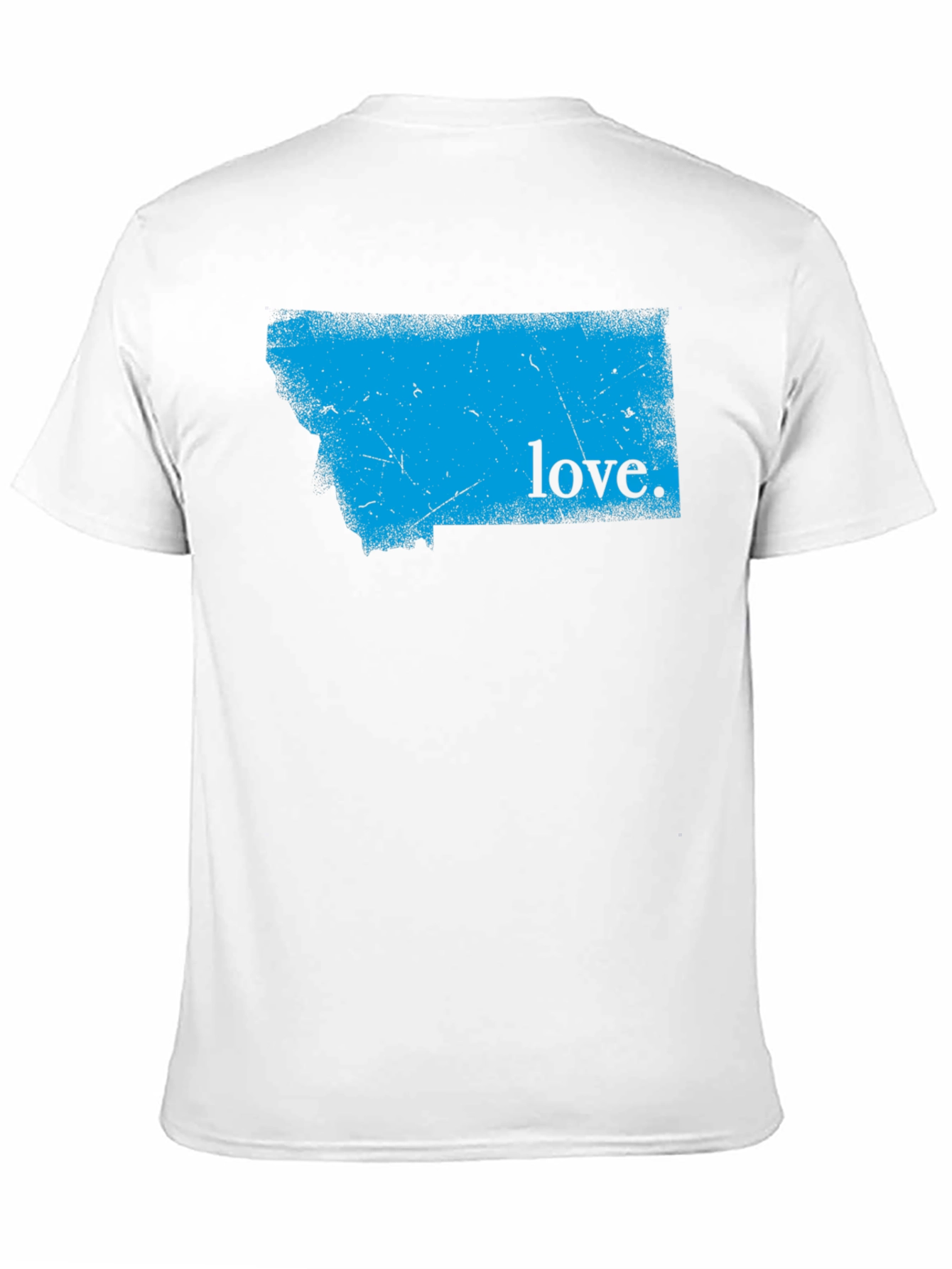 Montana Love Graphic Tee - Black Cotton T-Shirt