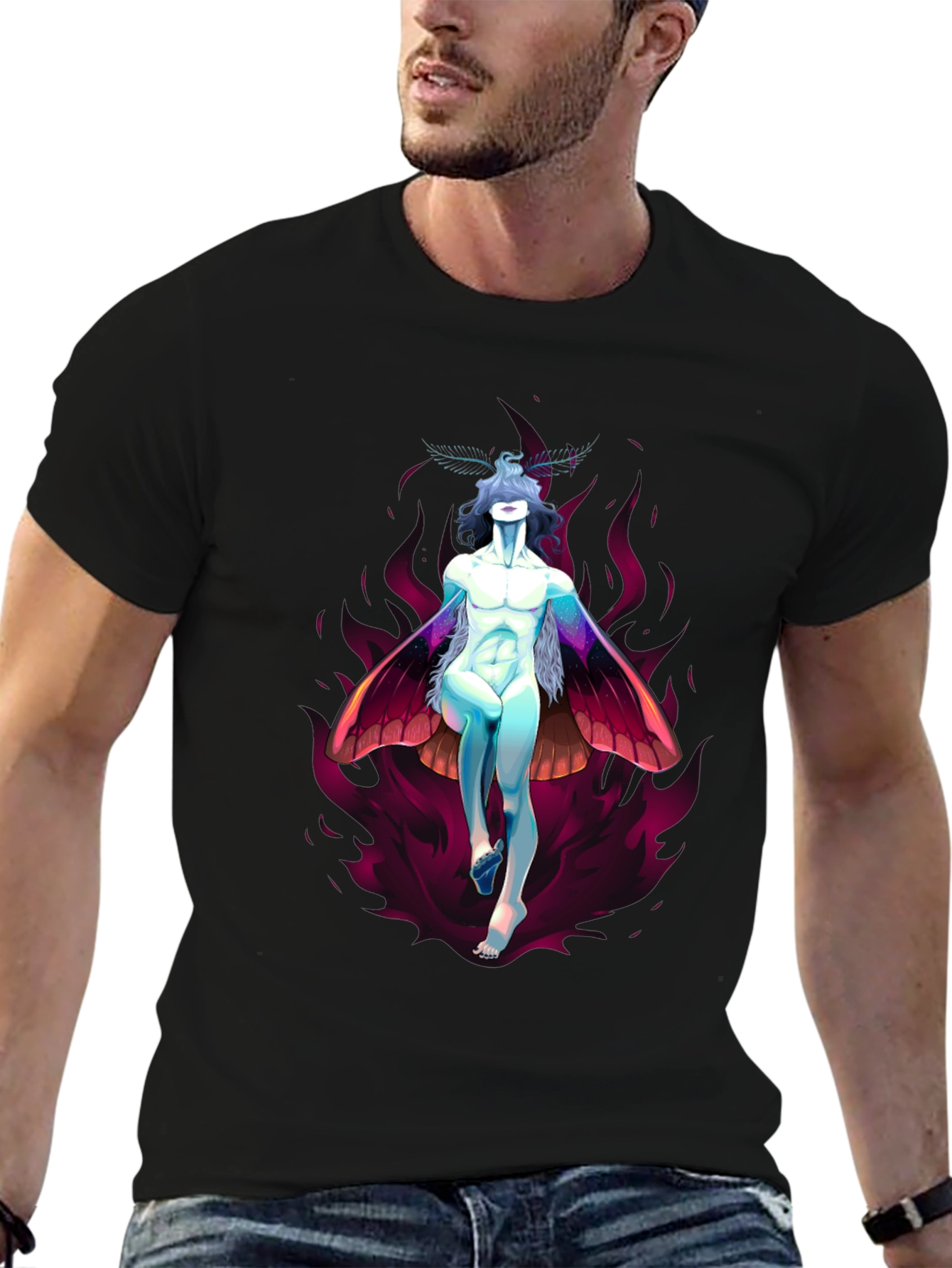 Mothman Inspired Graphic Tee
