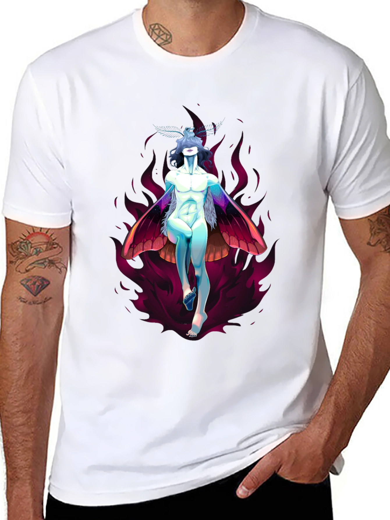 Mothman Inspired Graphic Tee