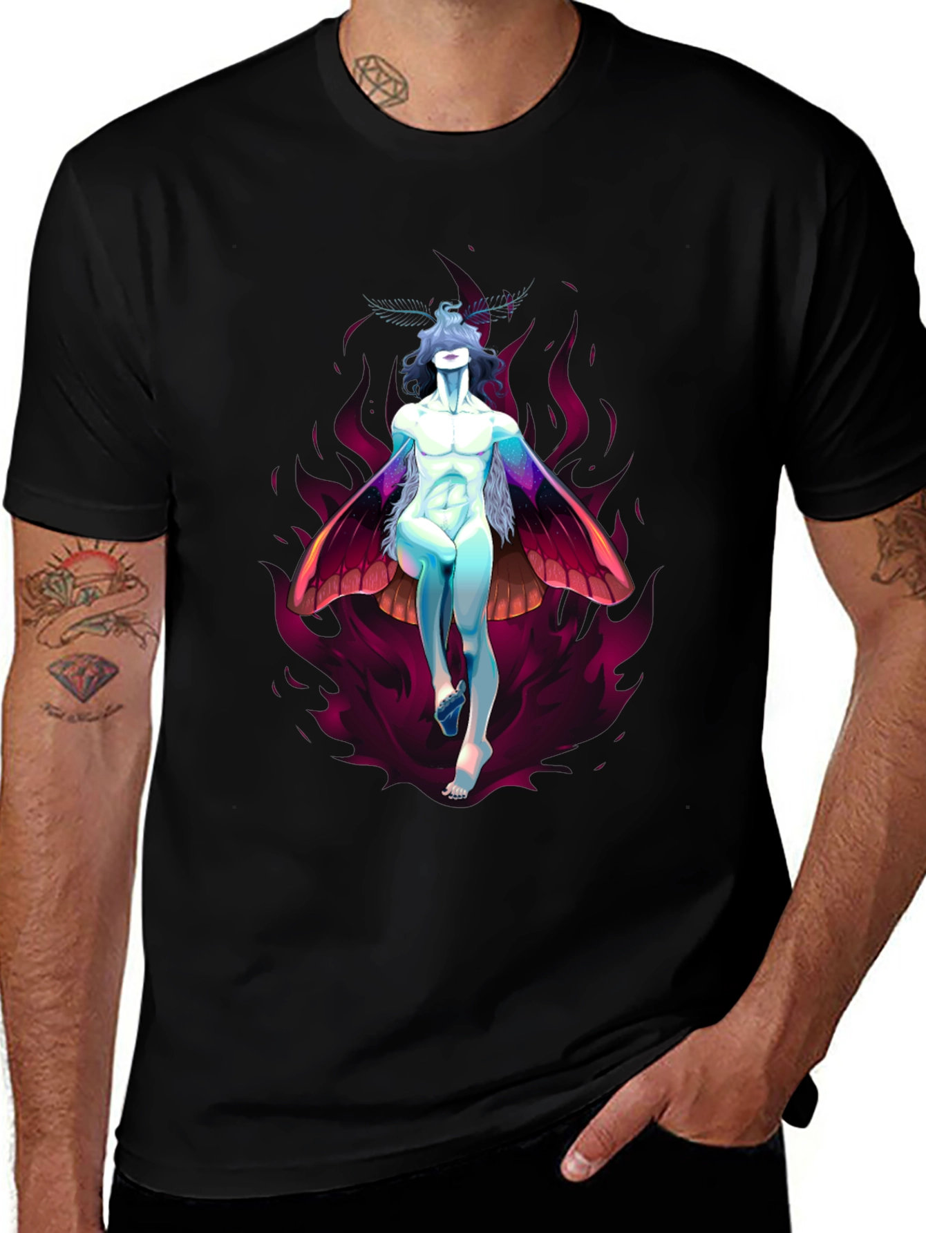 Mothman Inspired Graphic Tee
