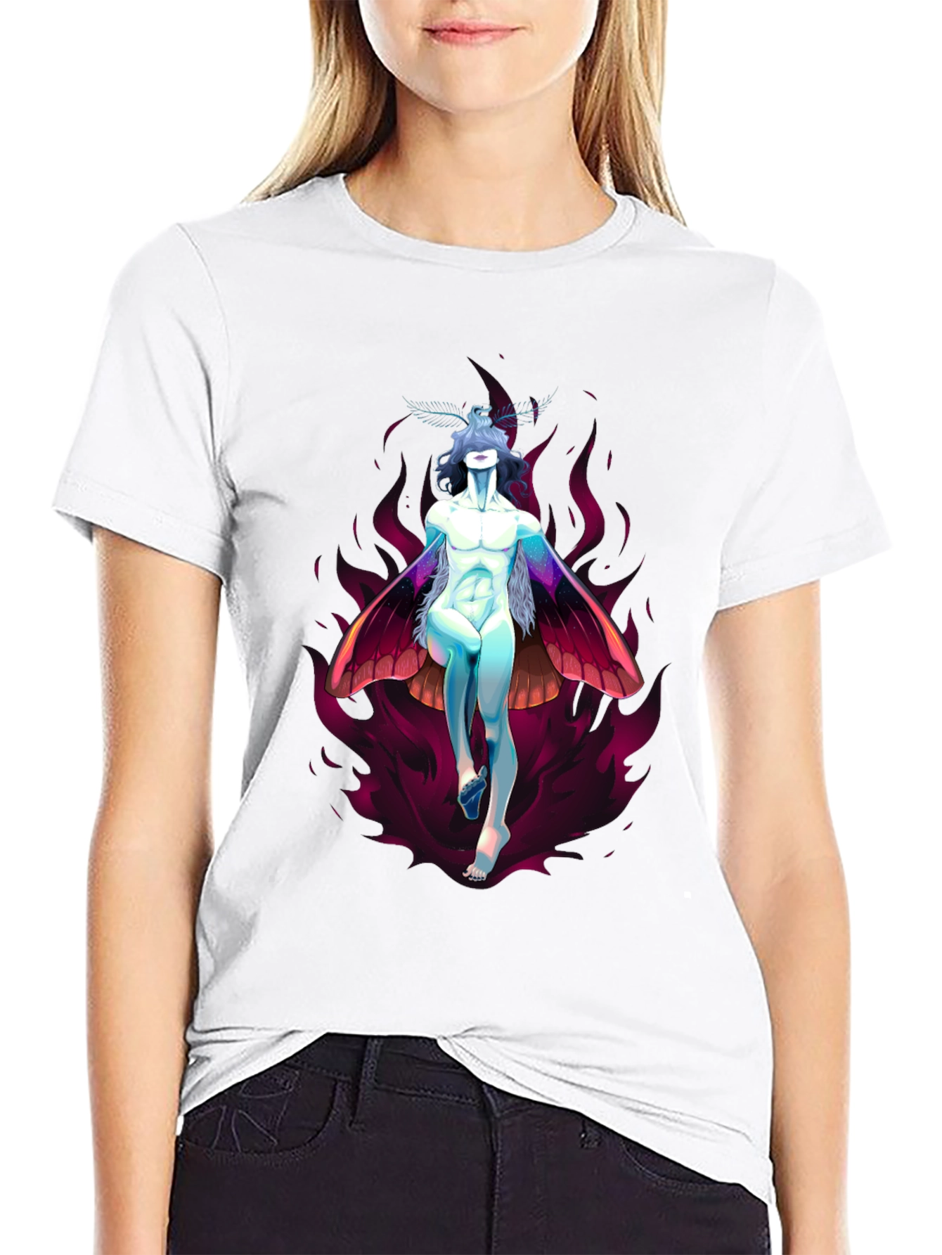 Mothman Inspired Graphic Tee