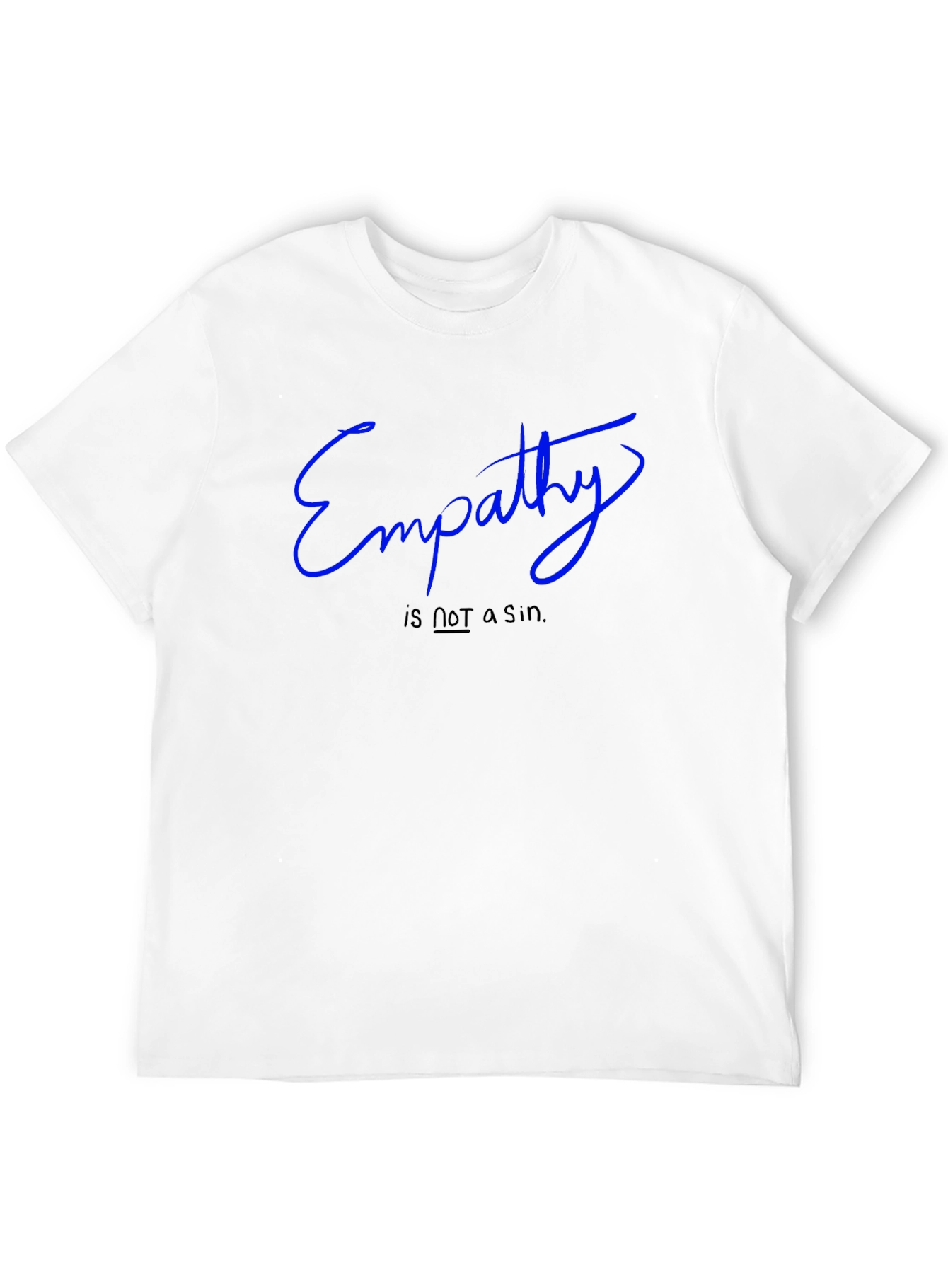 Empathy Statement Black T-Shirt