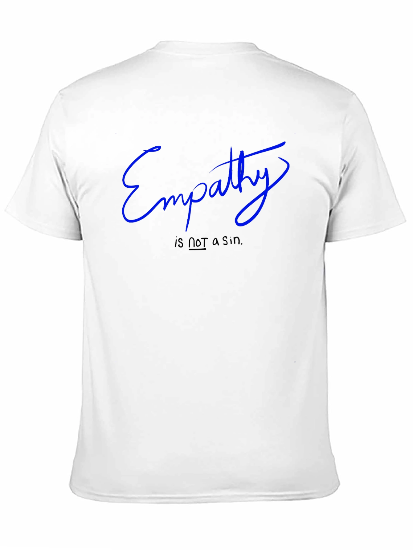 Empathy Statement Black T-Shirt
