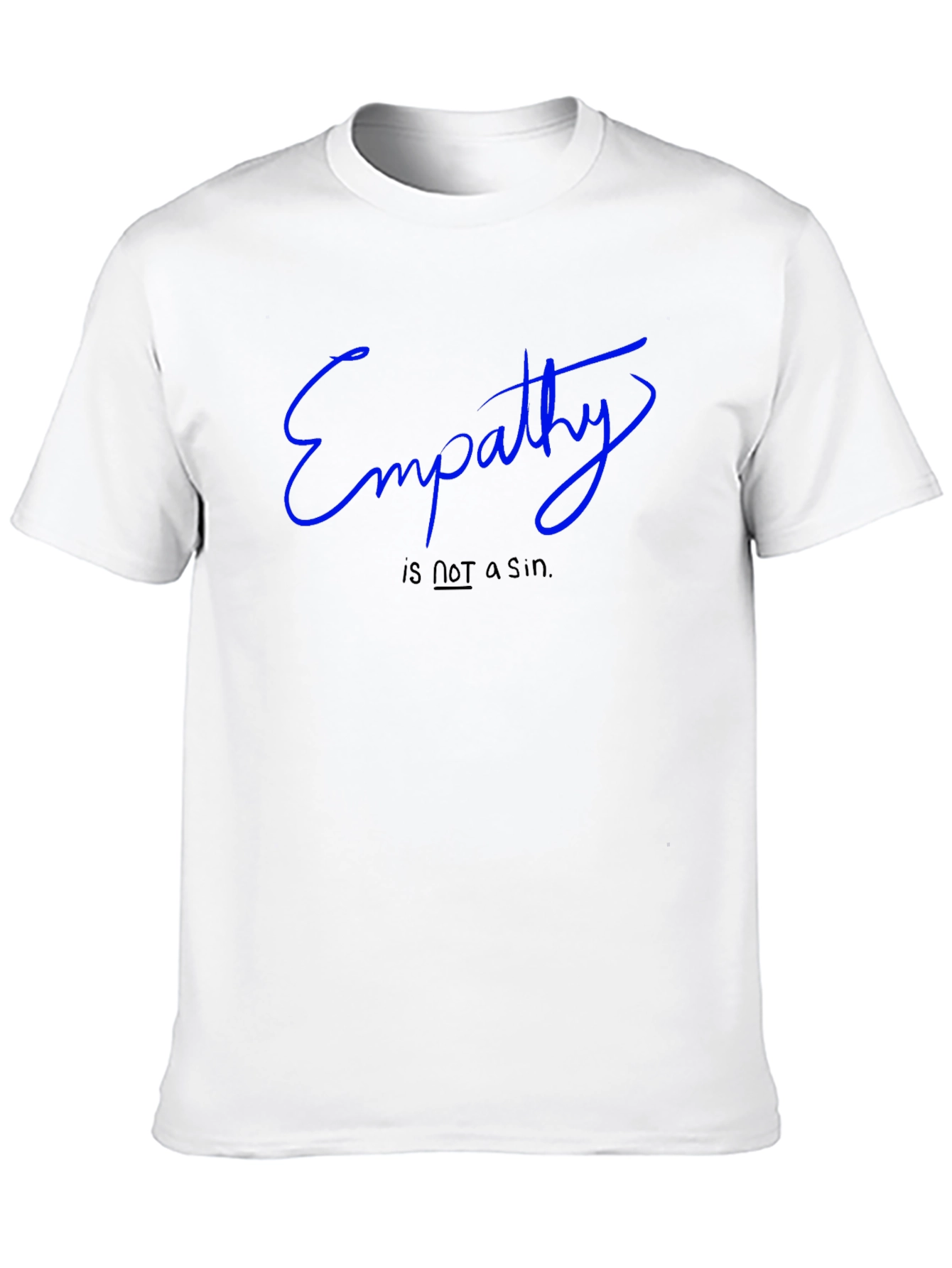 Empathy Statement Black T-Shirt