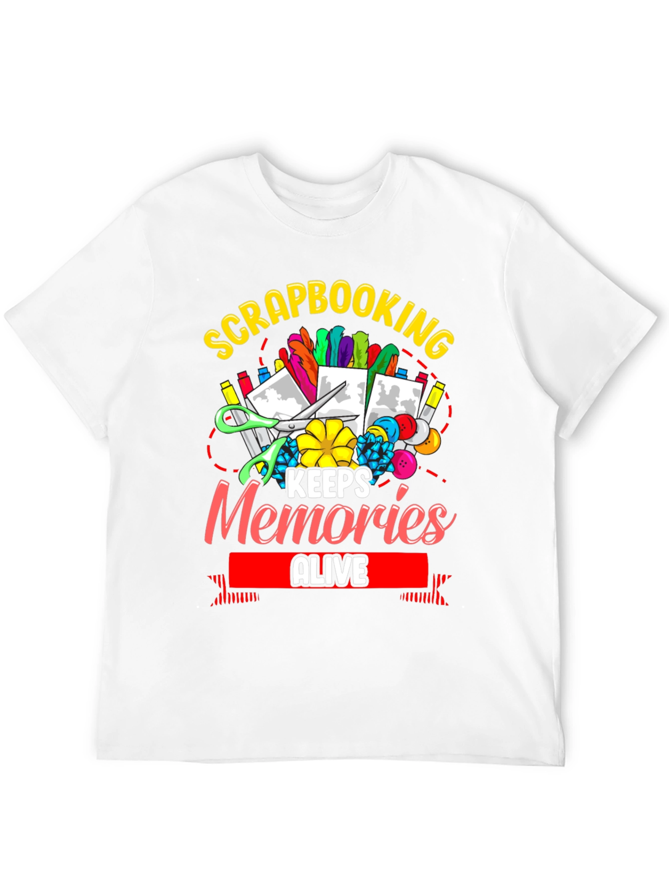 Scrapbooking Keeps Memories Alive T-Shirt