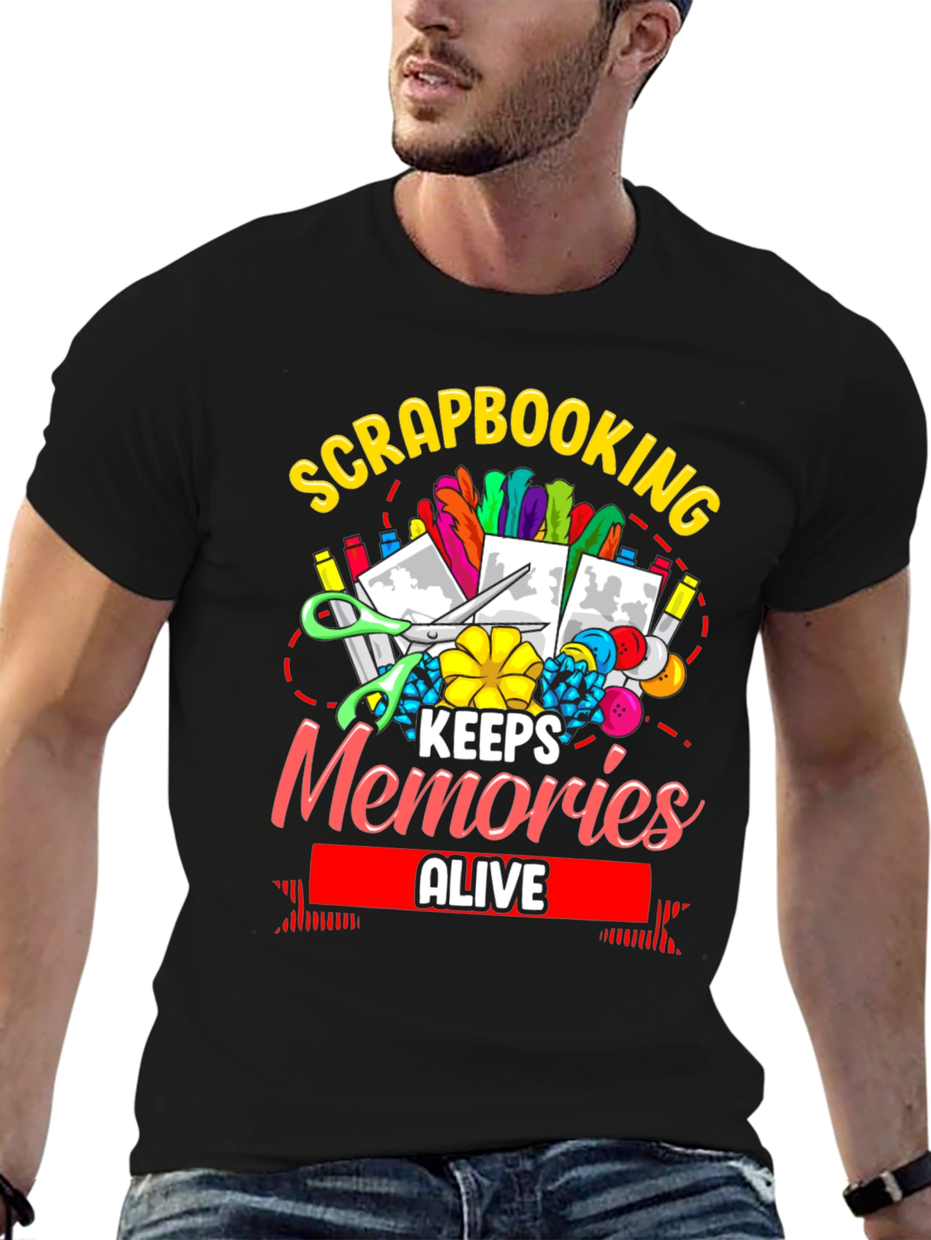 Scrapbooking Keeps Memories Alive T-Shirt