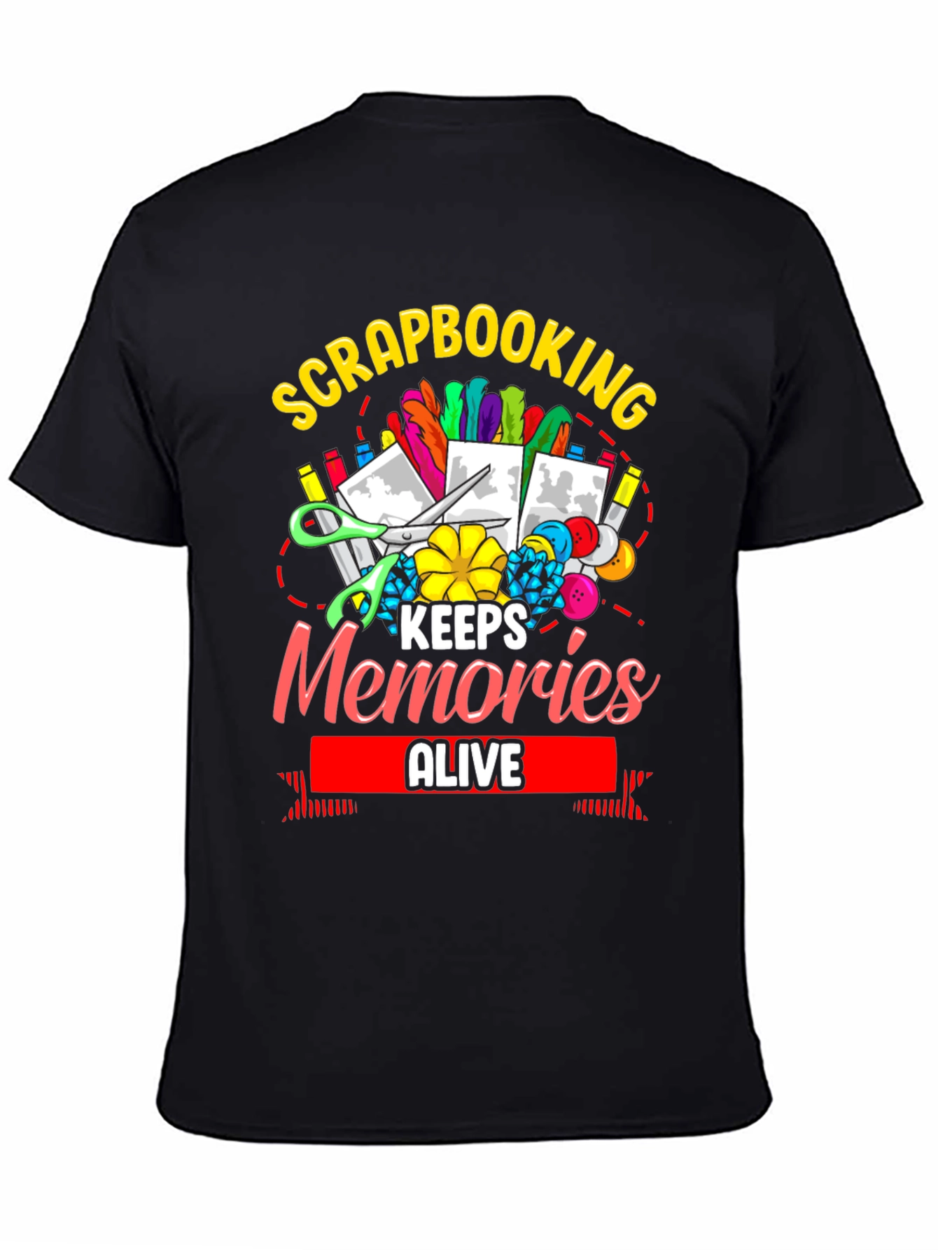 Scrapbooking Keeps Memories Alive T-Shirt