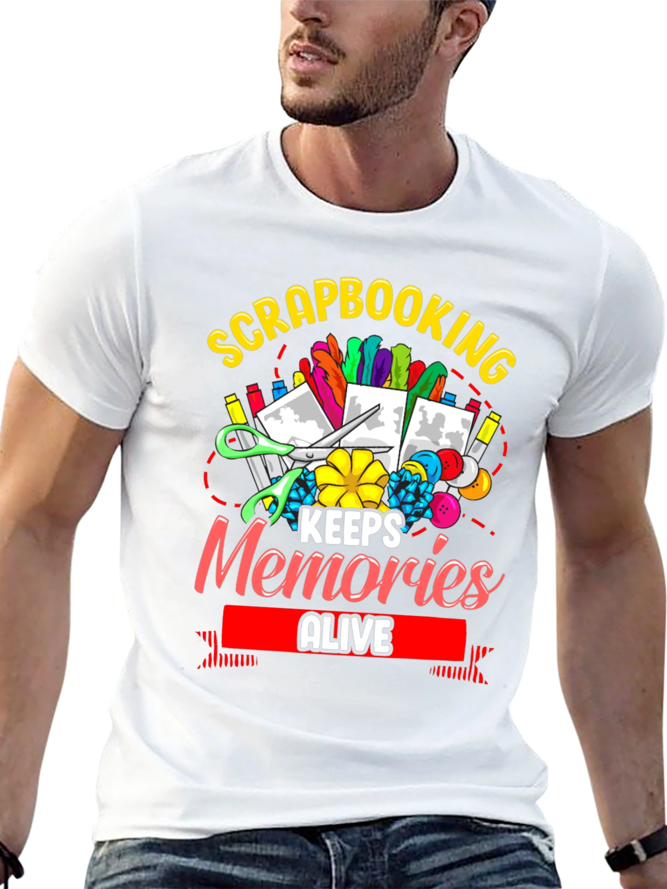 Scrapbooking Keeps Memories Alive T-Shirt