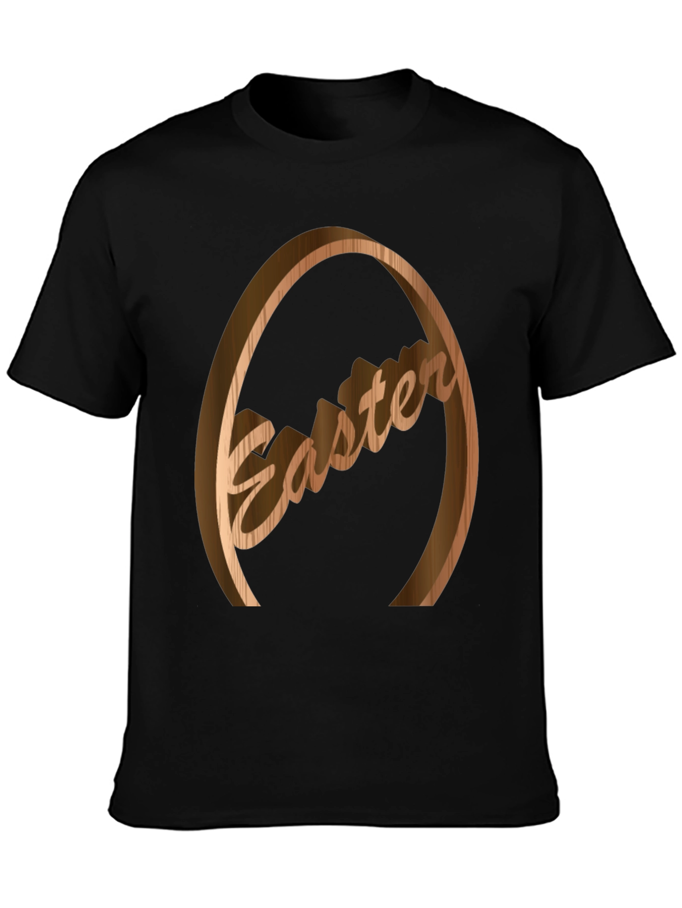 Easter Wooden Egg Graphic Tee - Unisex