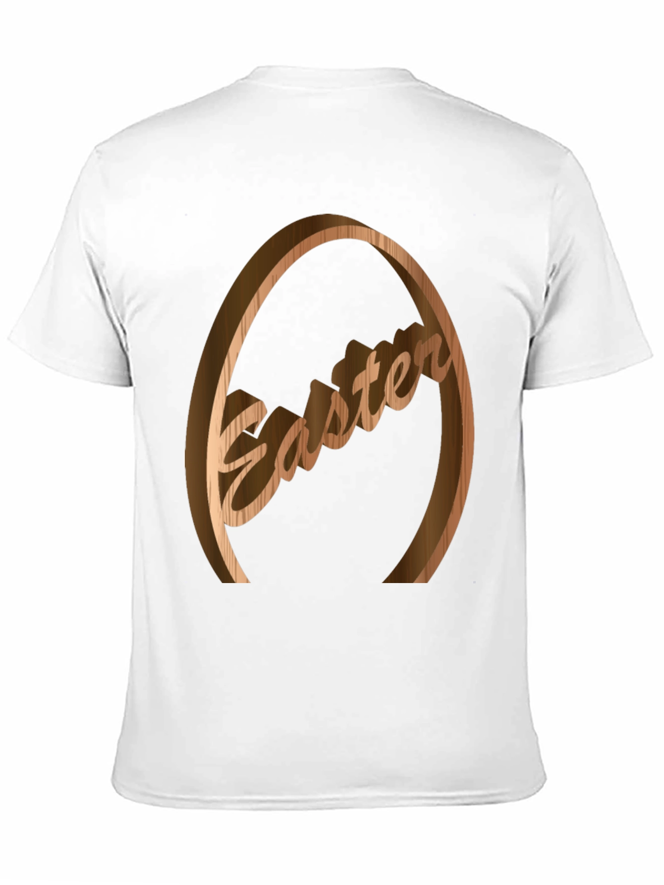 Easter Wooden Egg Graphic Tee - Unisex