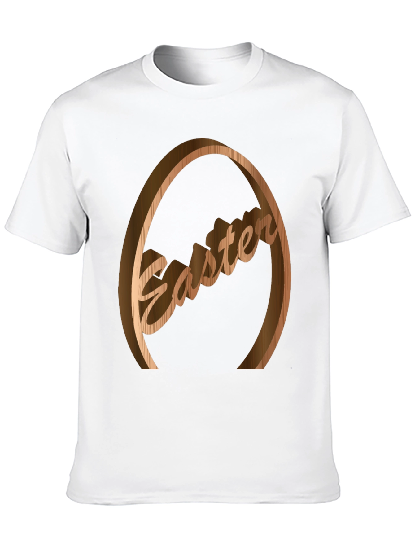 Easter Wooden Egg Graphic Tee - Unisex
