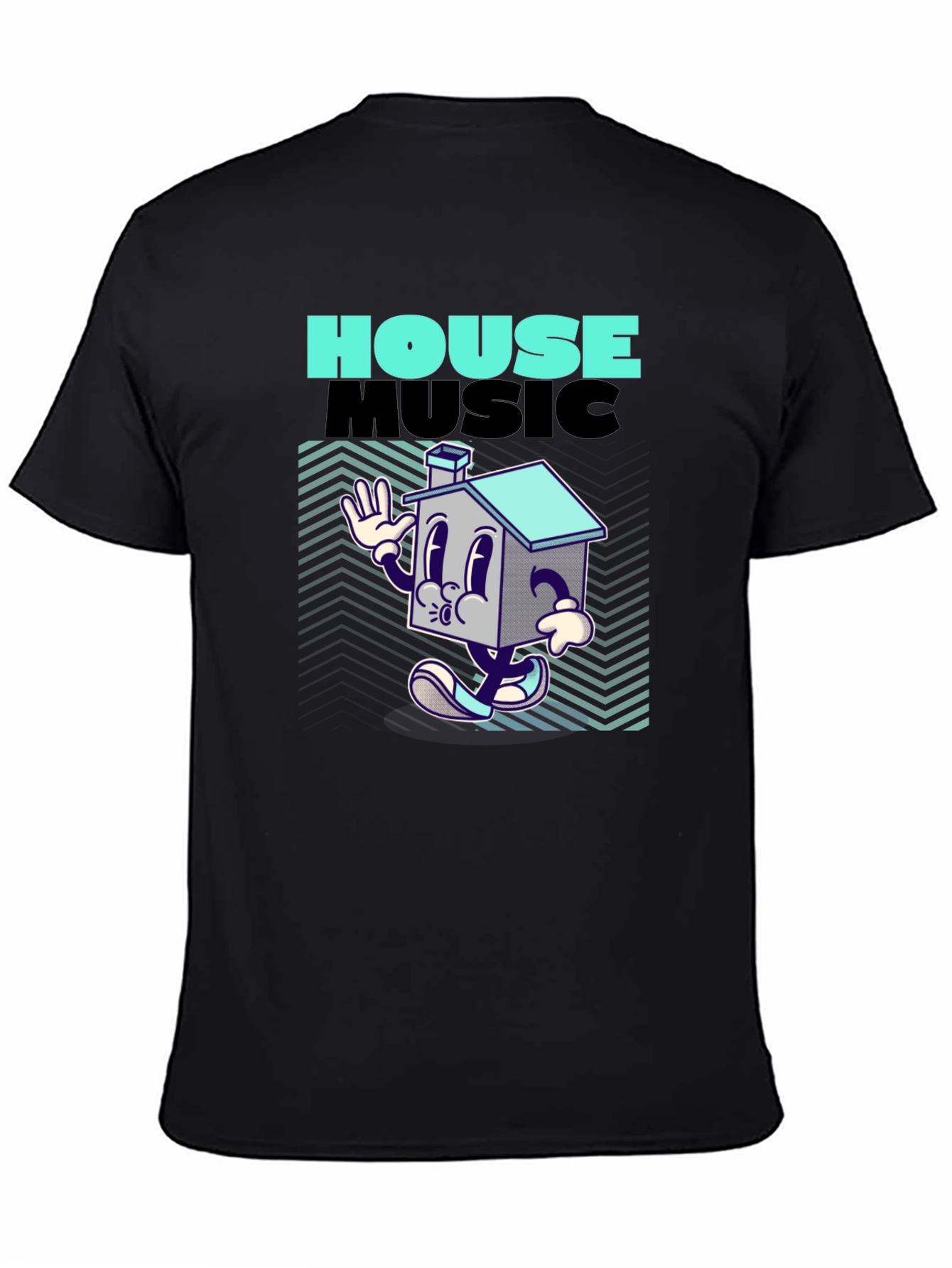 House Music Cartoon Tee