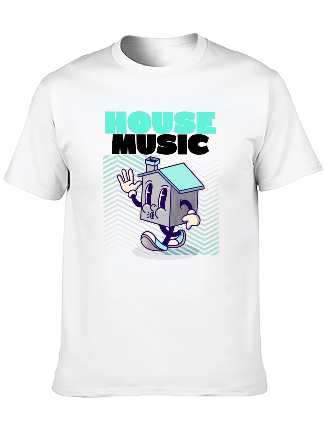 House Music Cartoon Tee