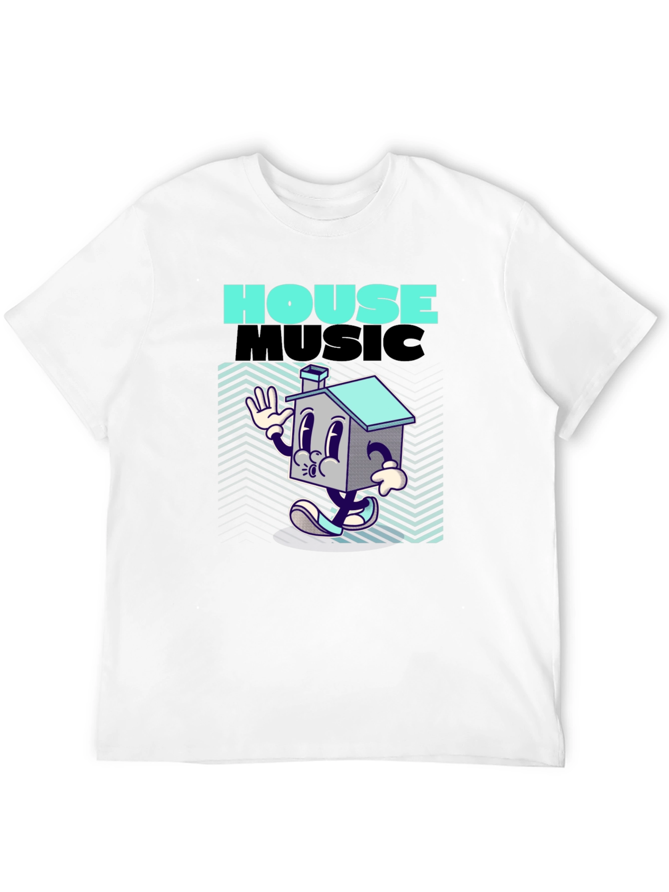House Music Cartoon Tee