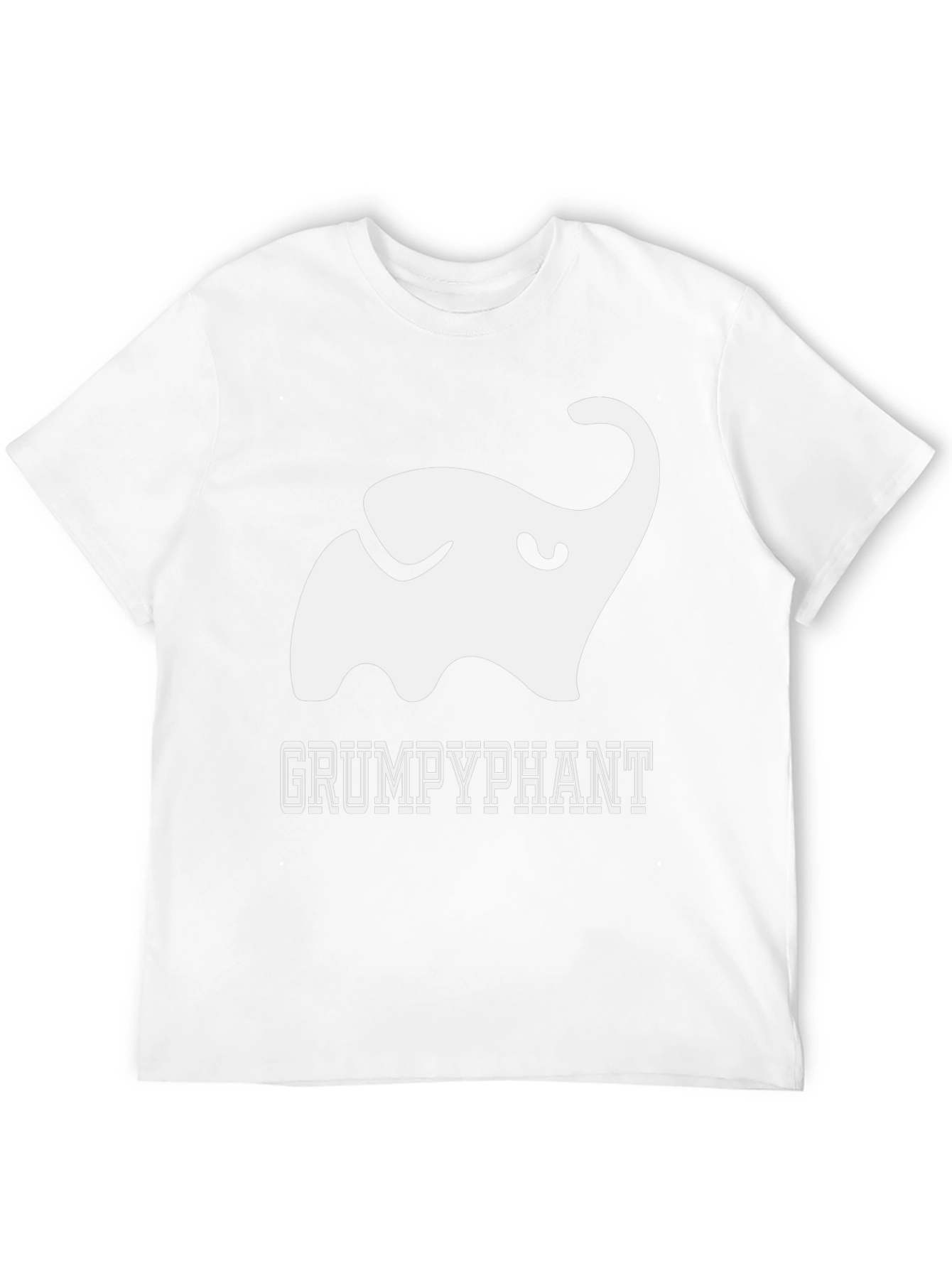 Grumpyphant T-Shirt - Funny Elephant Graphic Tee