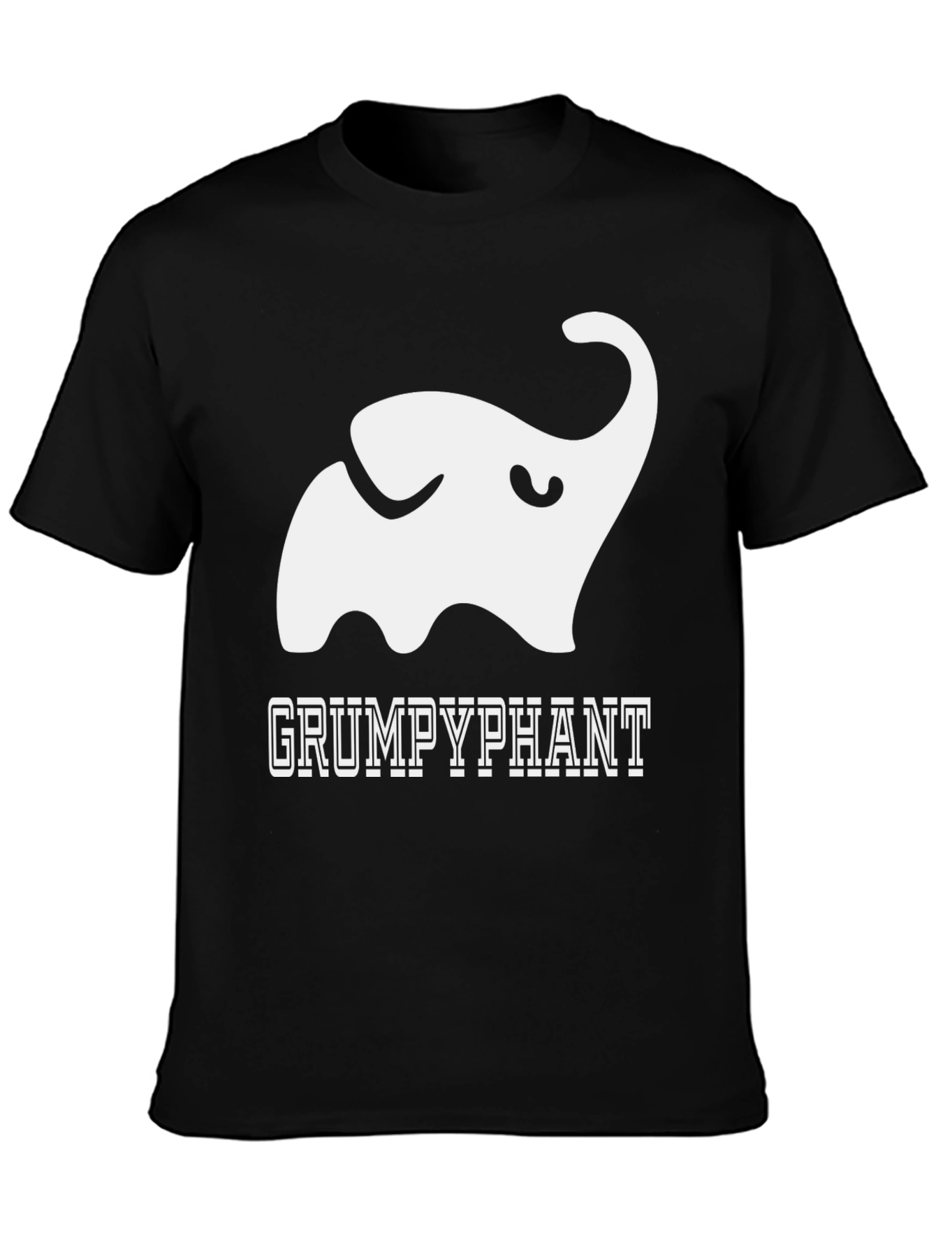 Grumpyphant T-Shirt - Funny Elephant Graphic Tee