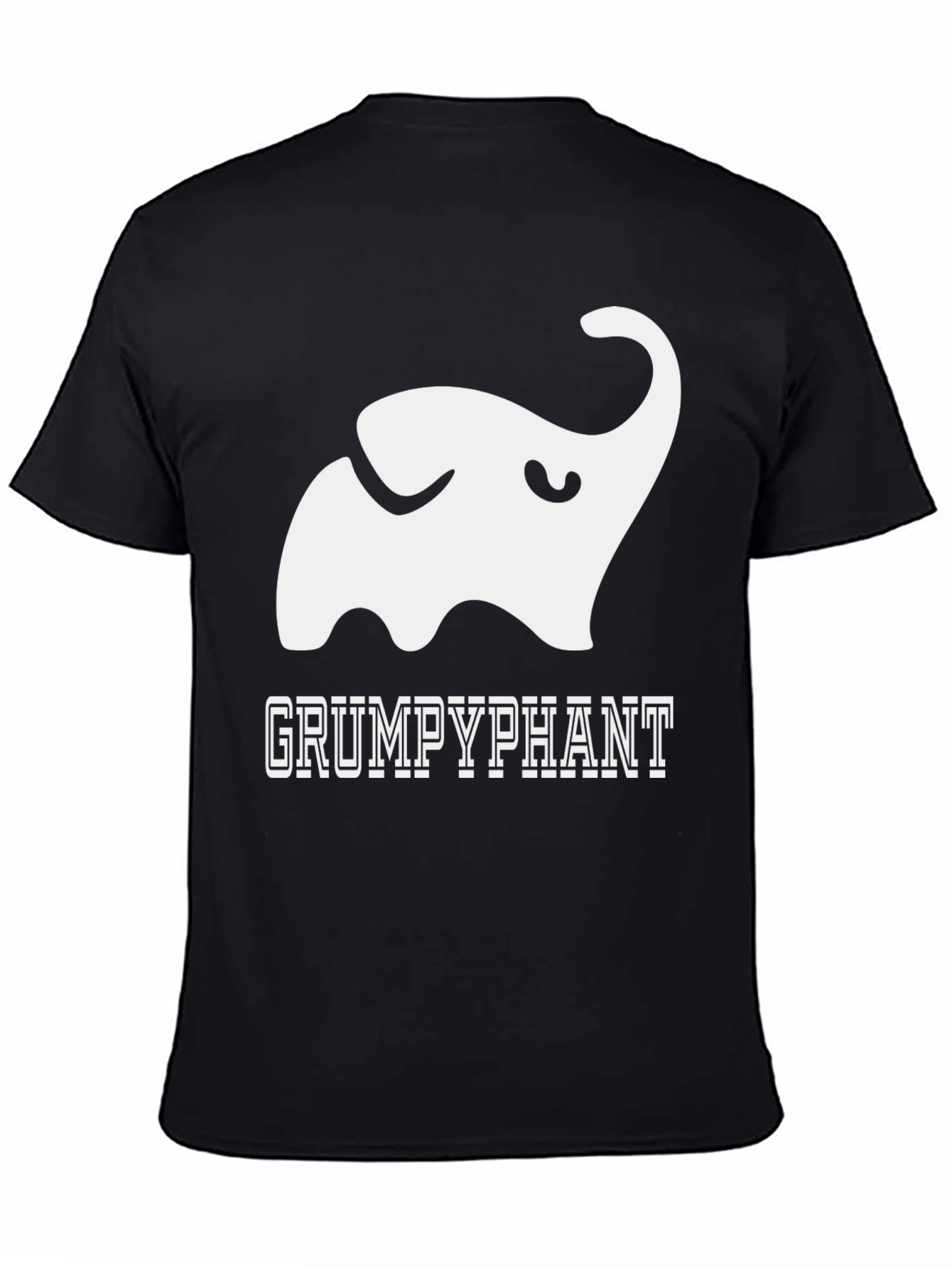 Grumpyphant T-Shirt - Funny Elephant Graphic Tee