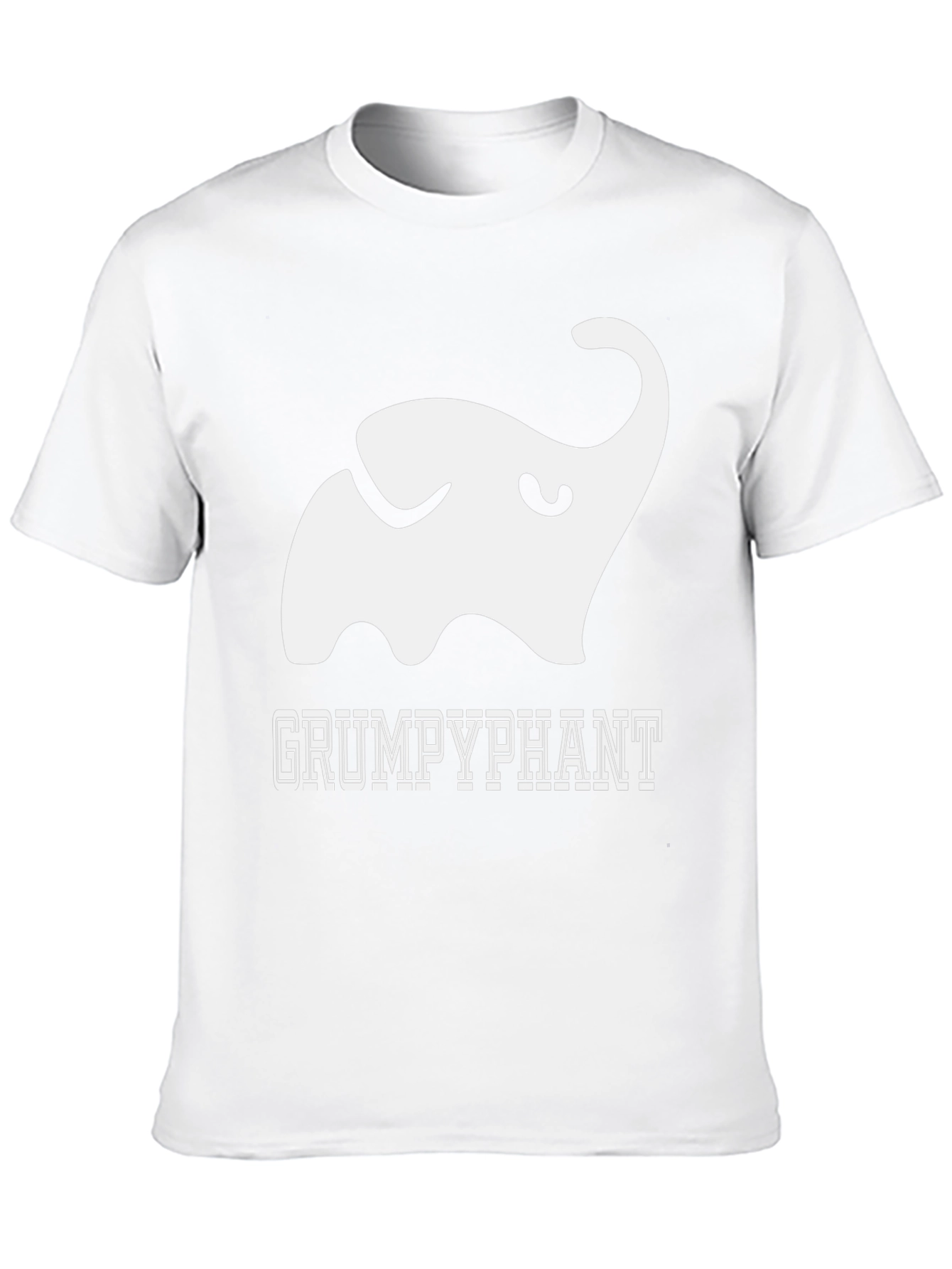 Grumpyphant T-Shirt - Funny Elephant Graphic Tee