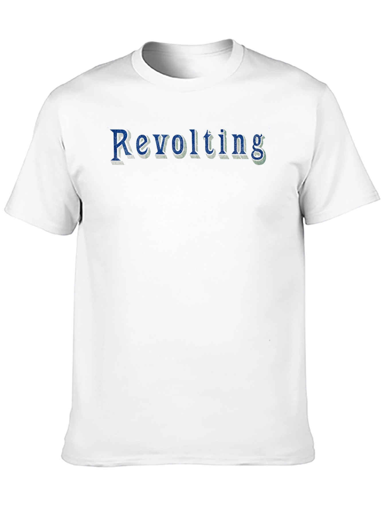 Revolting Graphic Print T-Shirt - Black