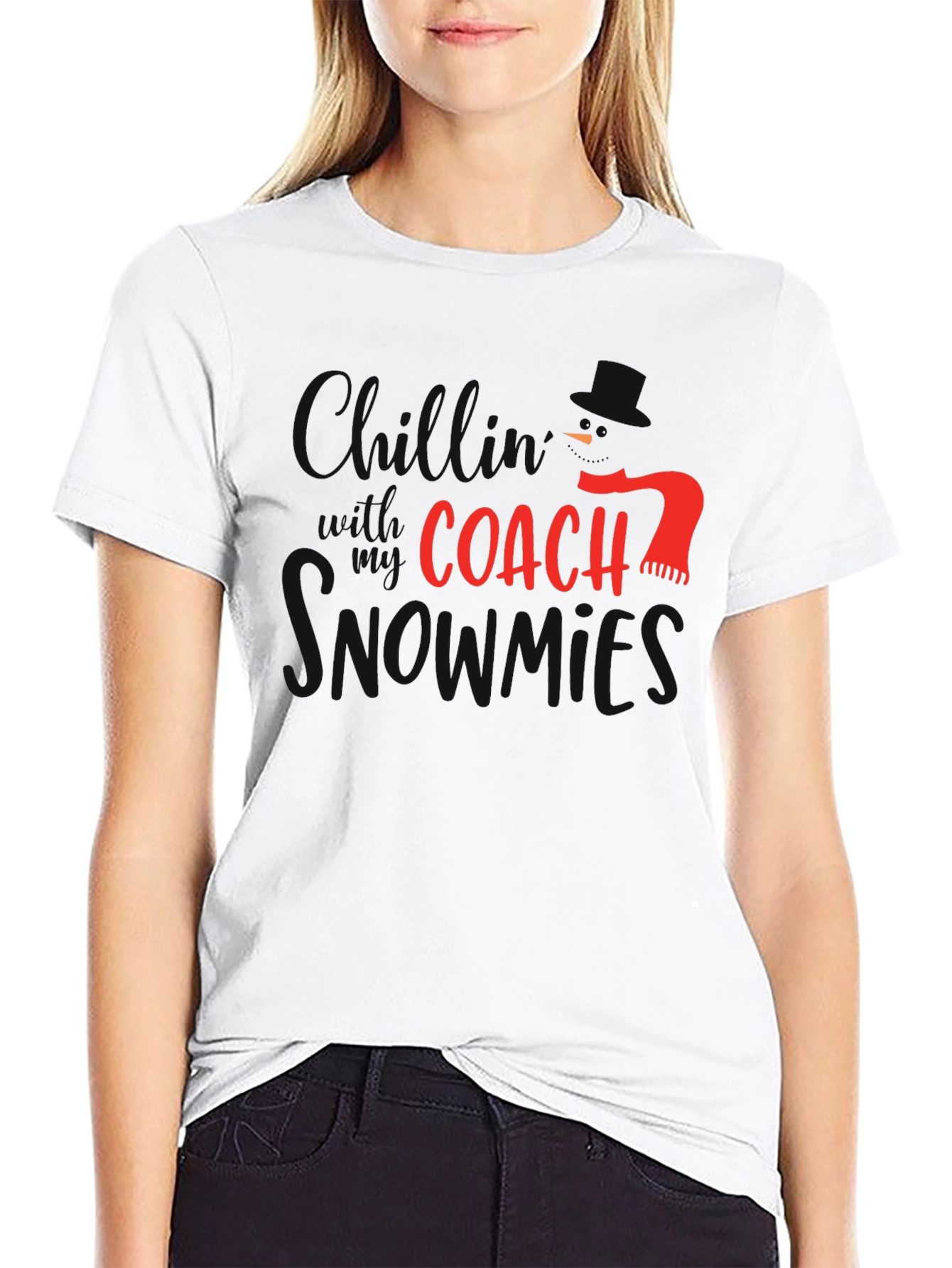Winter Coach T-Shirt - Red Design