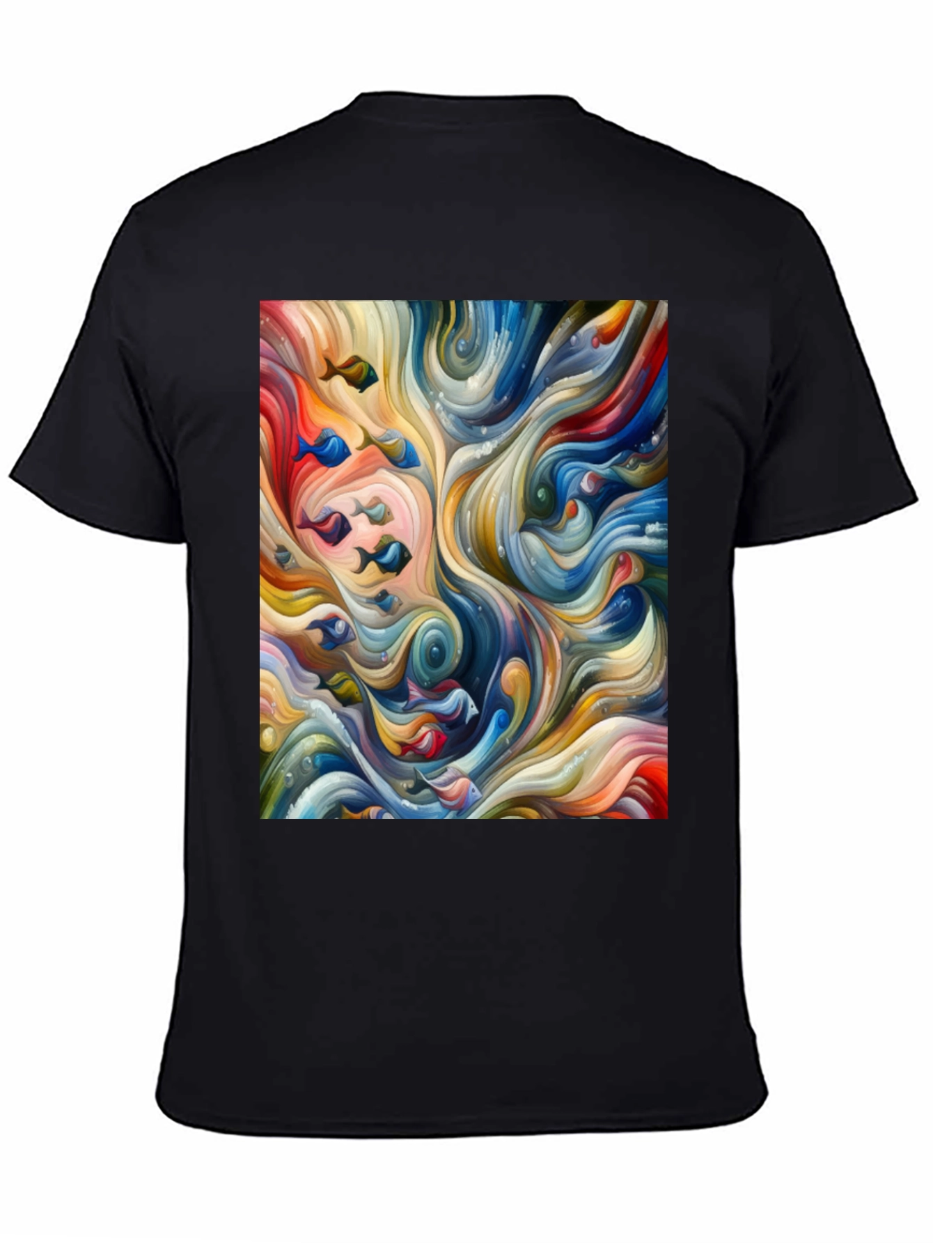 Abstract Fish Flow T-Shirt