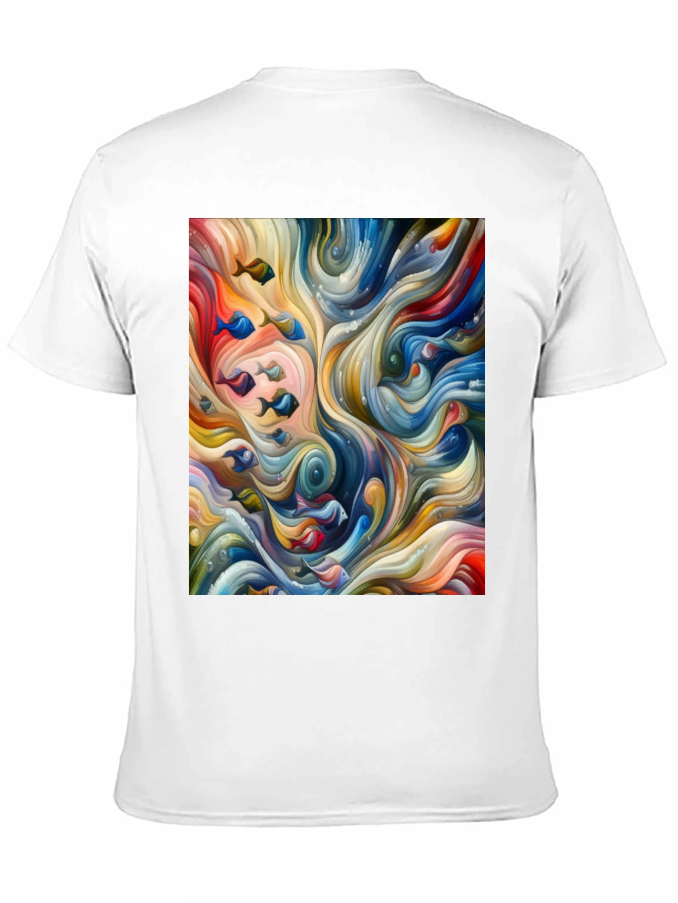 Abstract Fish Flow T-Shirt