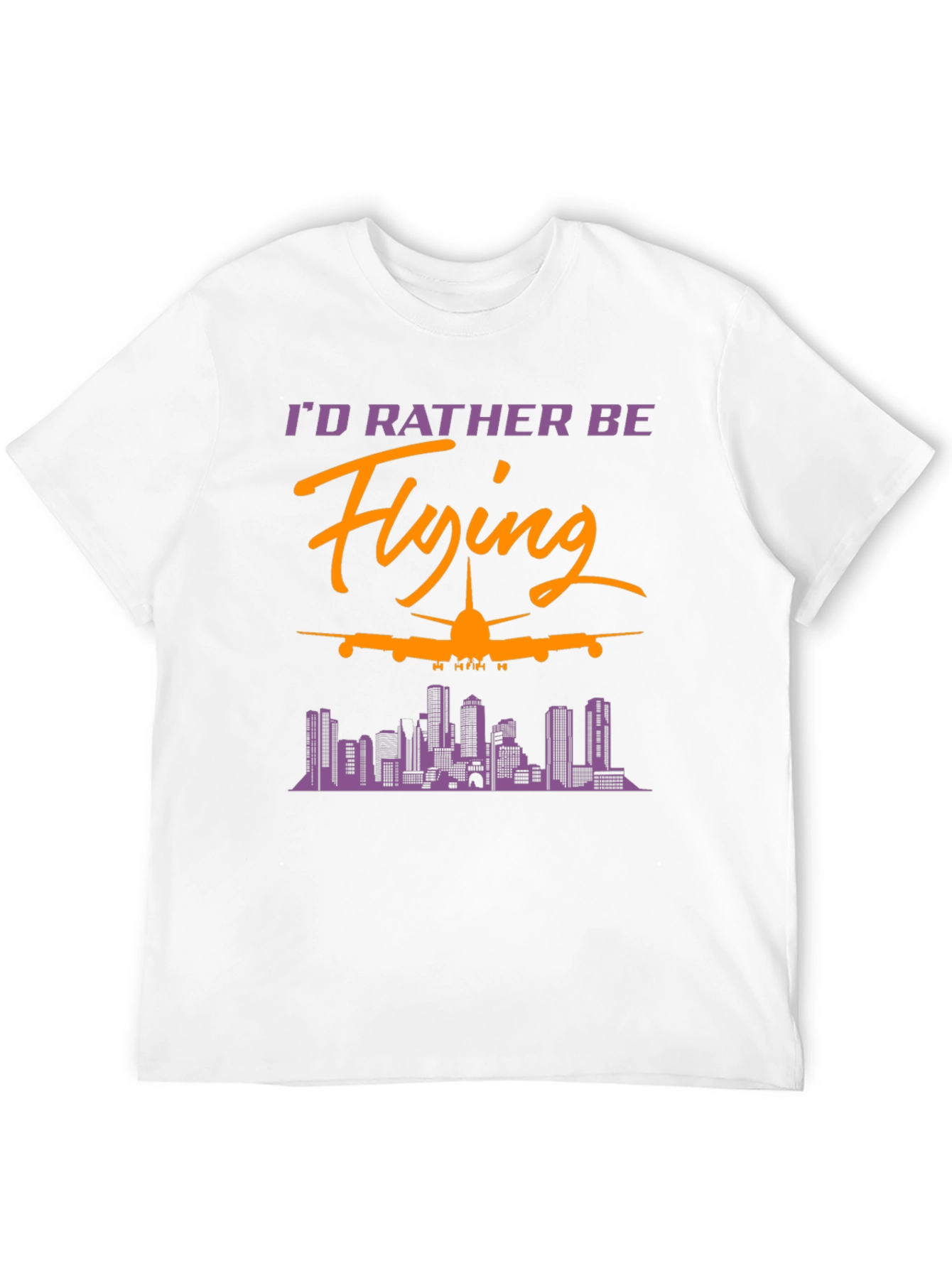 Id Rather Be Flying Graphic T-Shirt