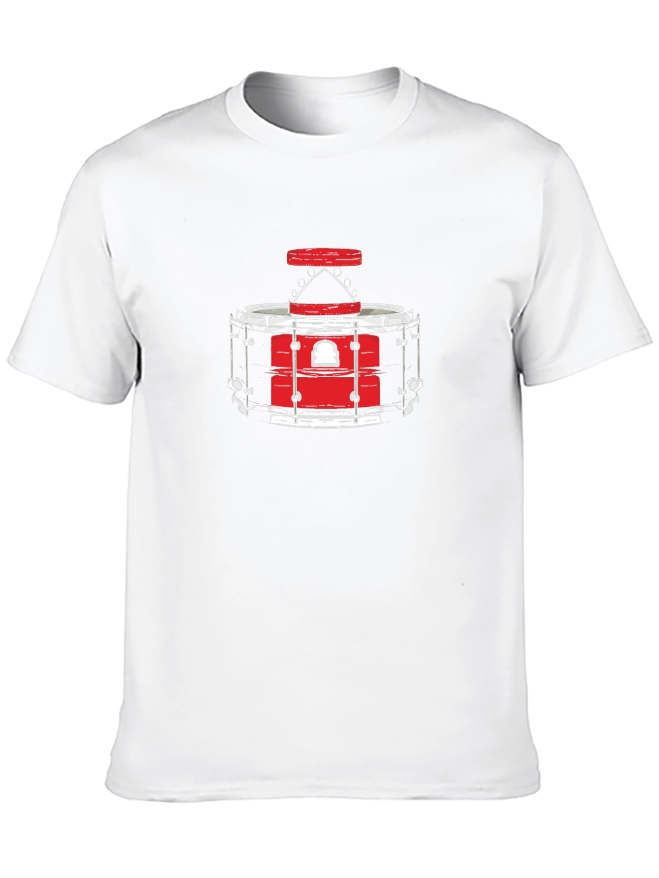 Drum Graphic T-Shirt - Musician Style