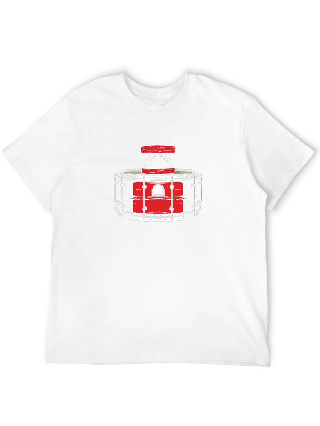 Drum Graphic T-Shirt - Musician Style