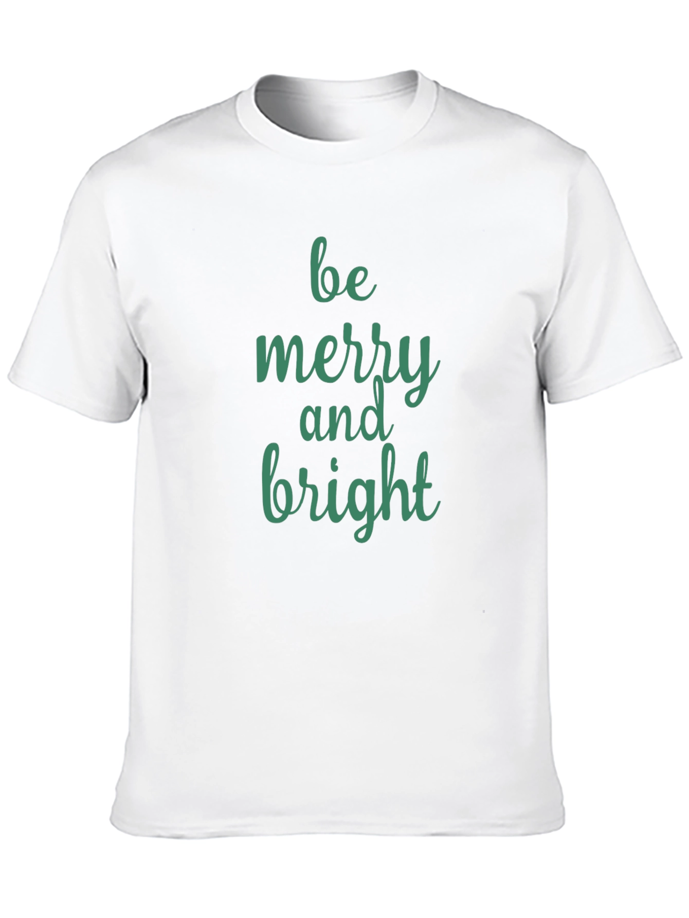 Holiday Cheer Graphic Tee - Be Merry and Bright
