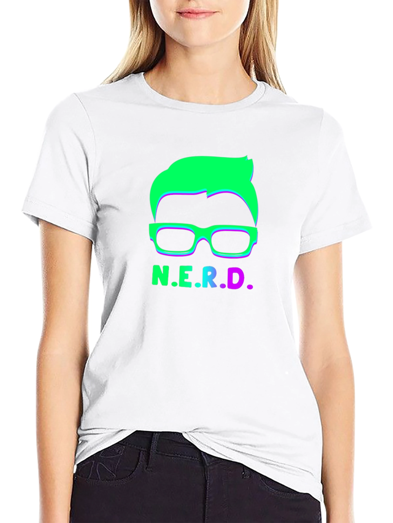 Nerd Graphic T-Shirt - Fun Geeky Style