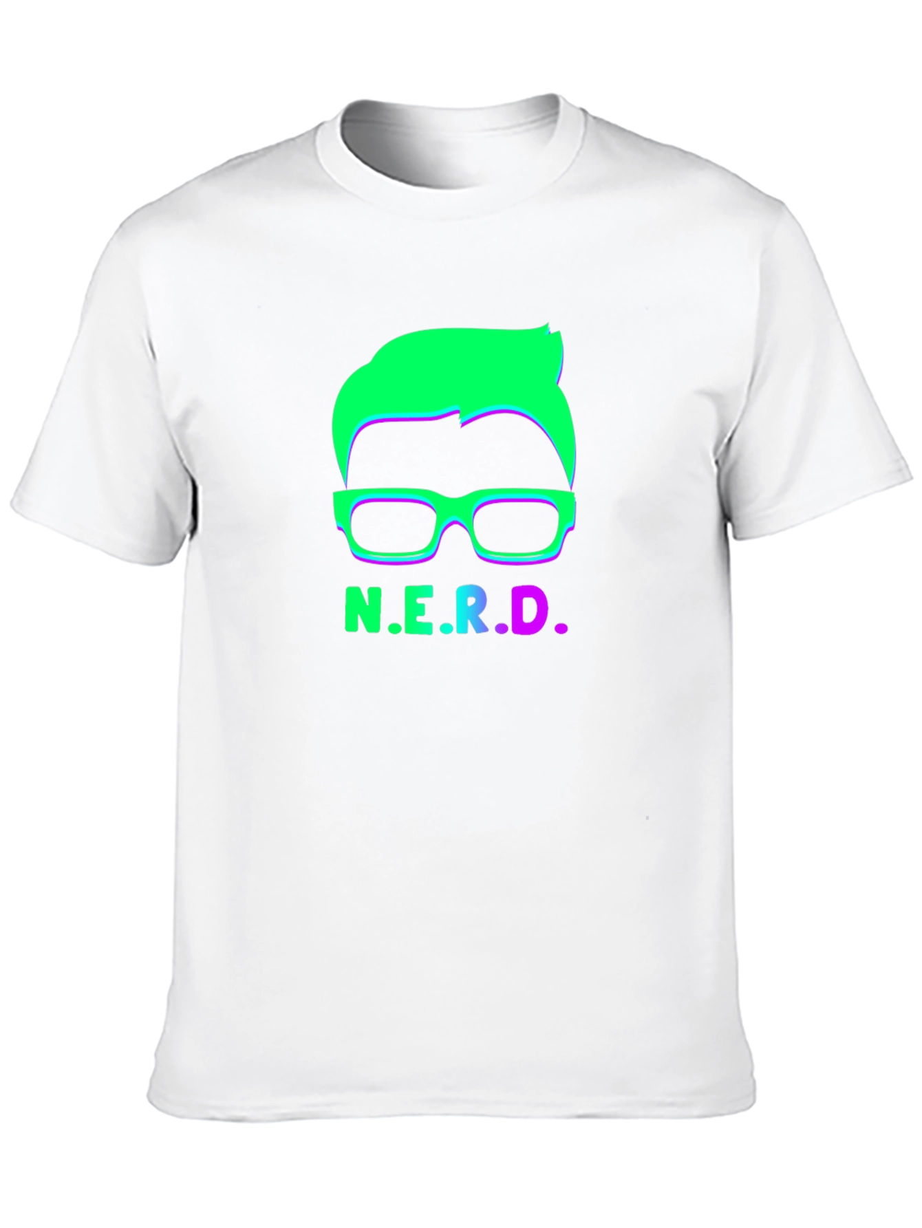 Nerd Graphic T-Shirt - Fun Geeky Style