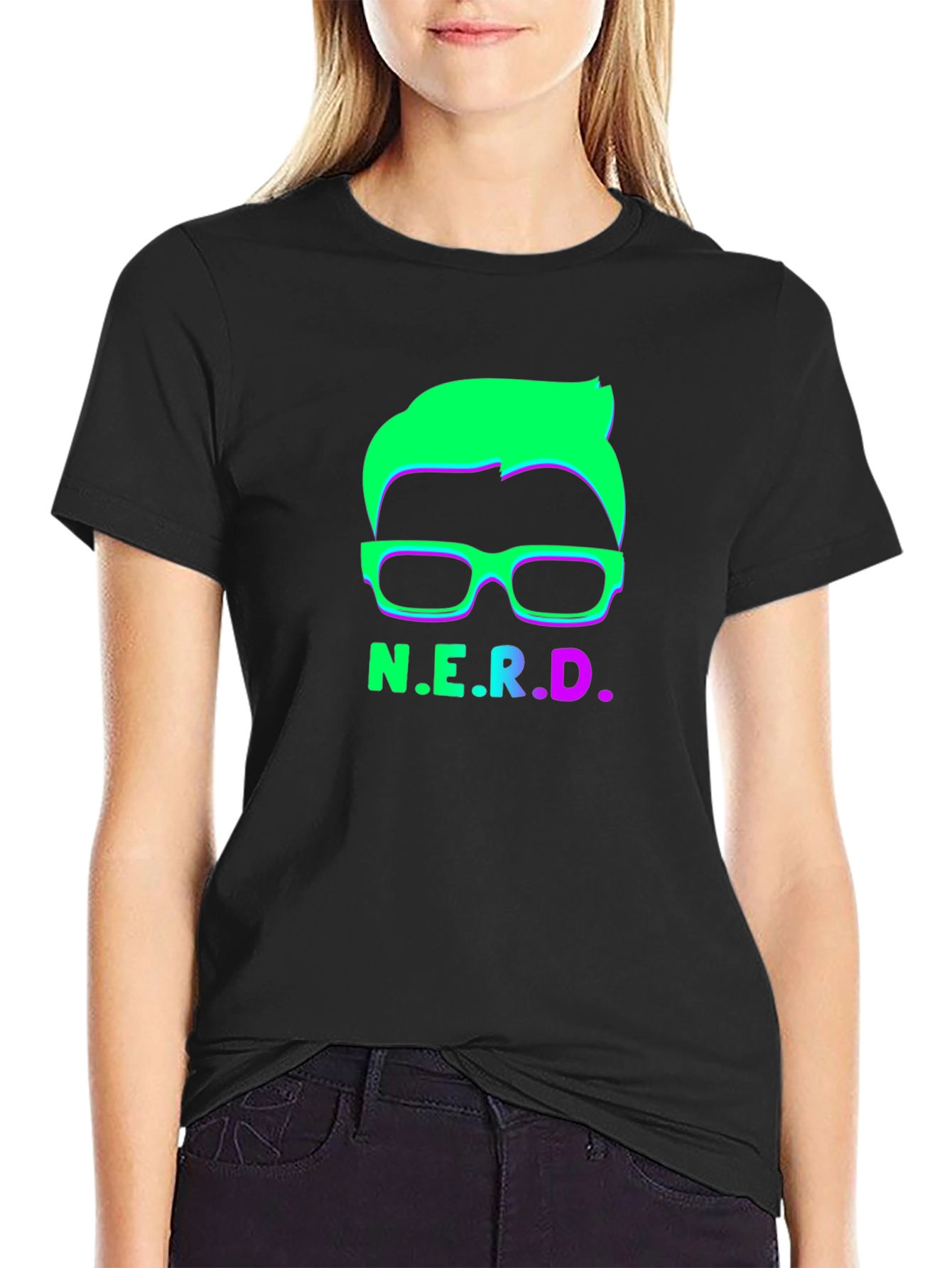 Nerd Graphic T-Shirt - Fun Geeky Style