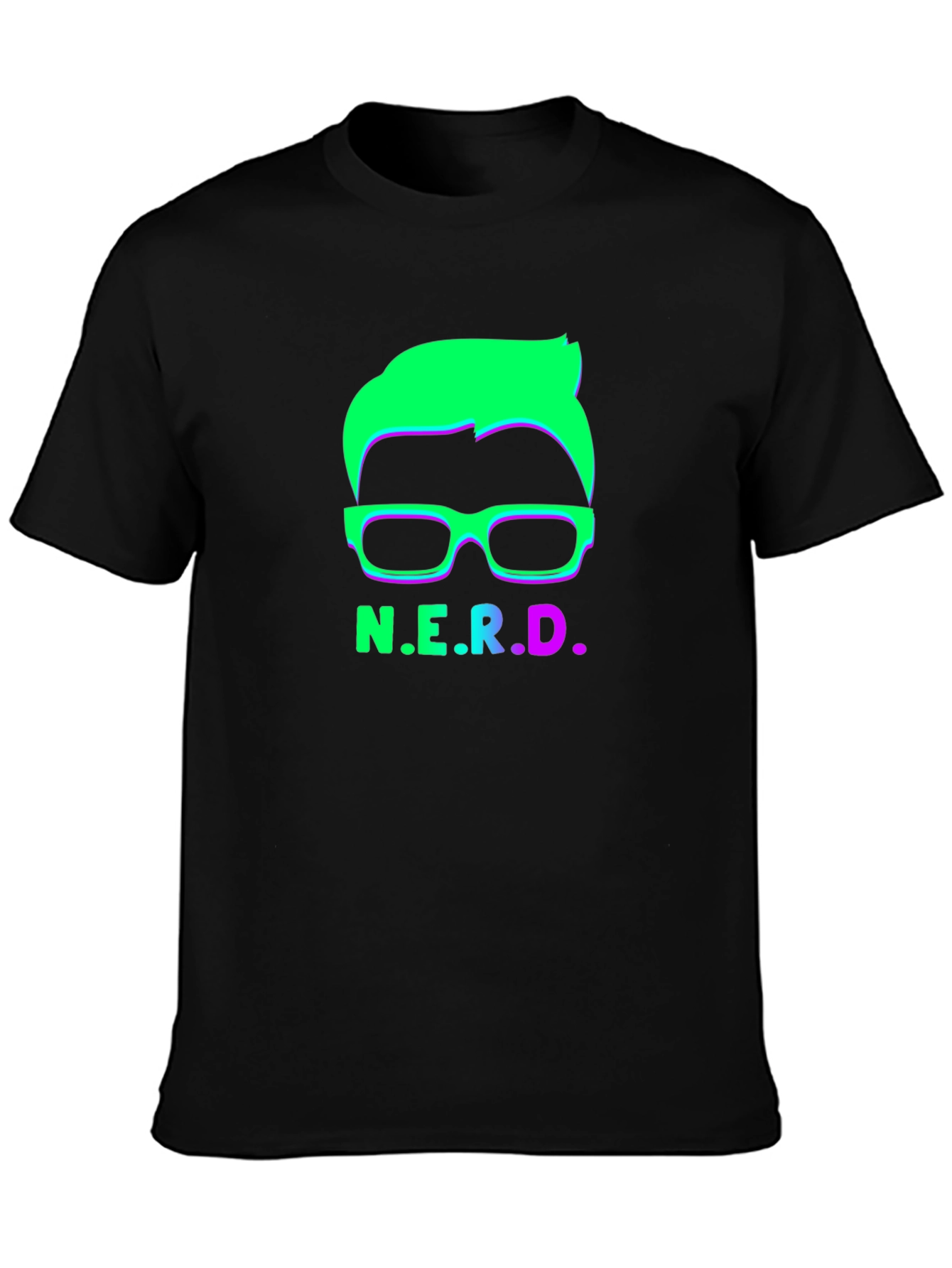 Nerd Graphic T-Shirt - Fun Geeky Style