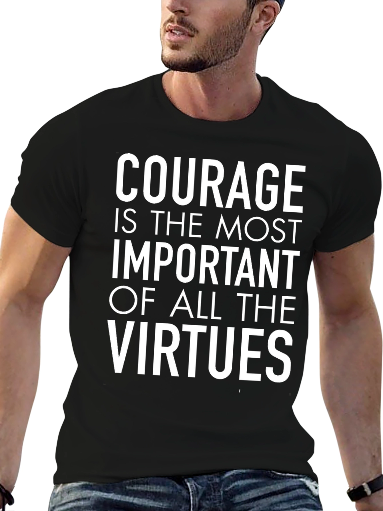 Courage T-Shirt - Inspiring Graphic Tee