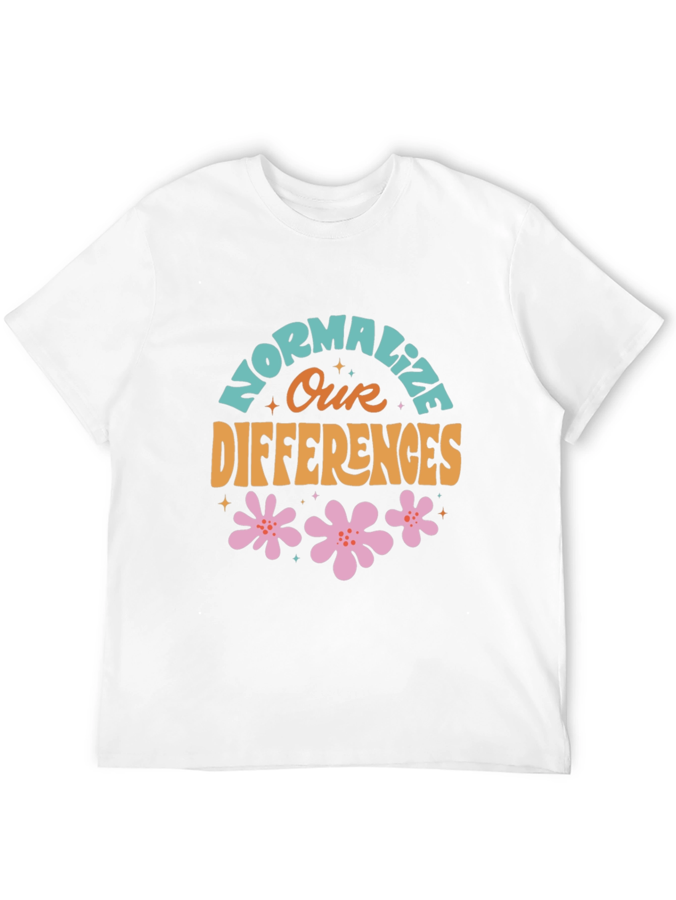 Normalize Our Differences Graphic Tee