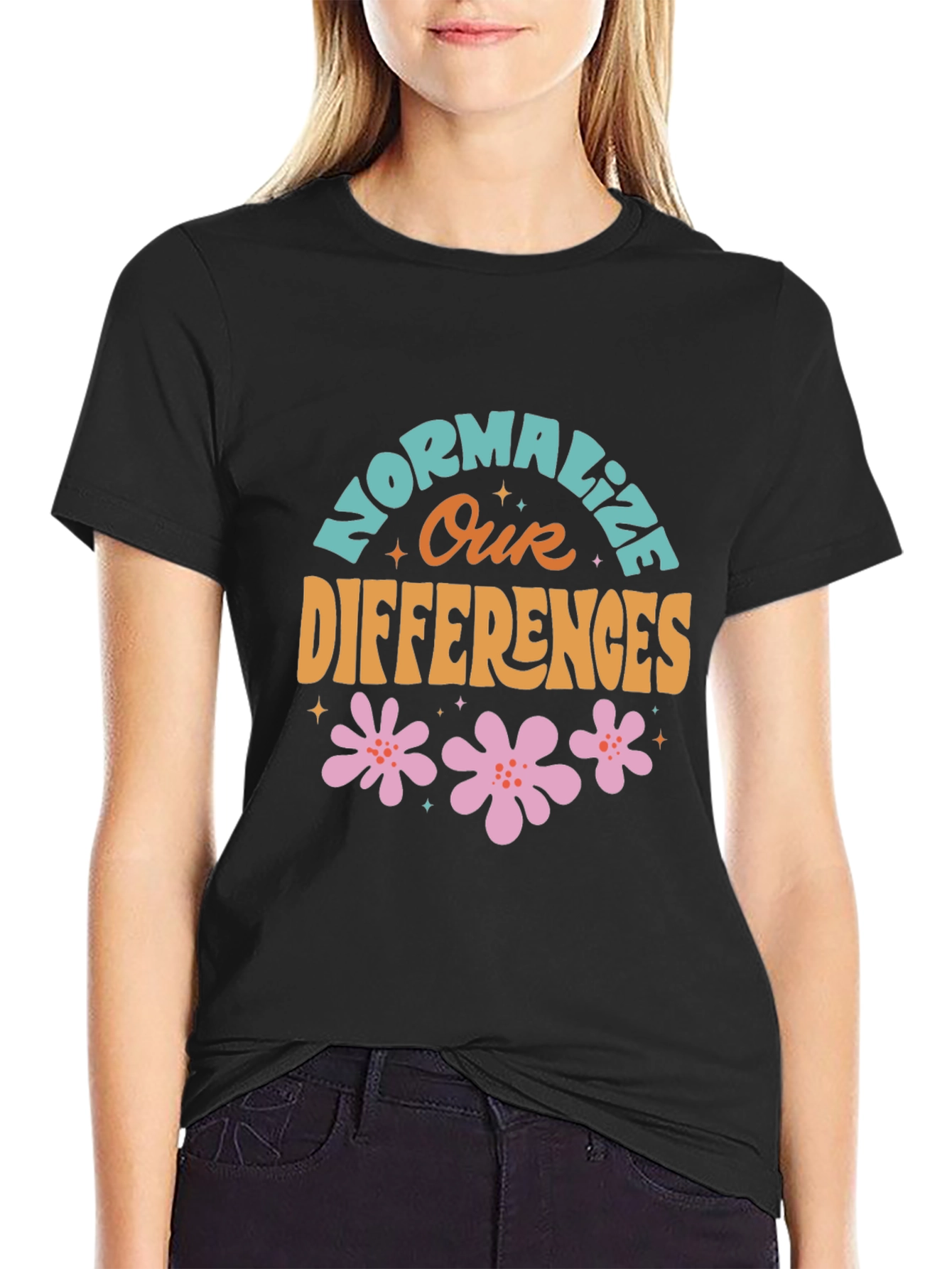 Normalize Our Differences Graphic Tee