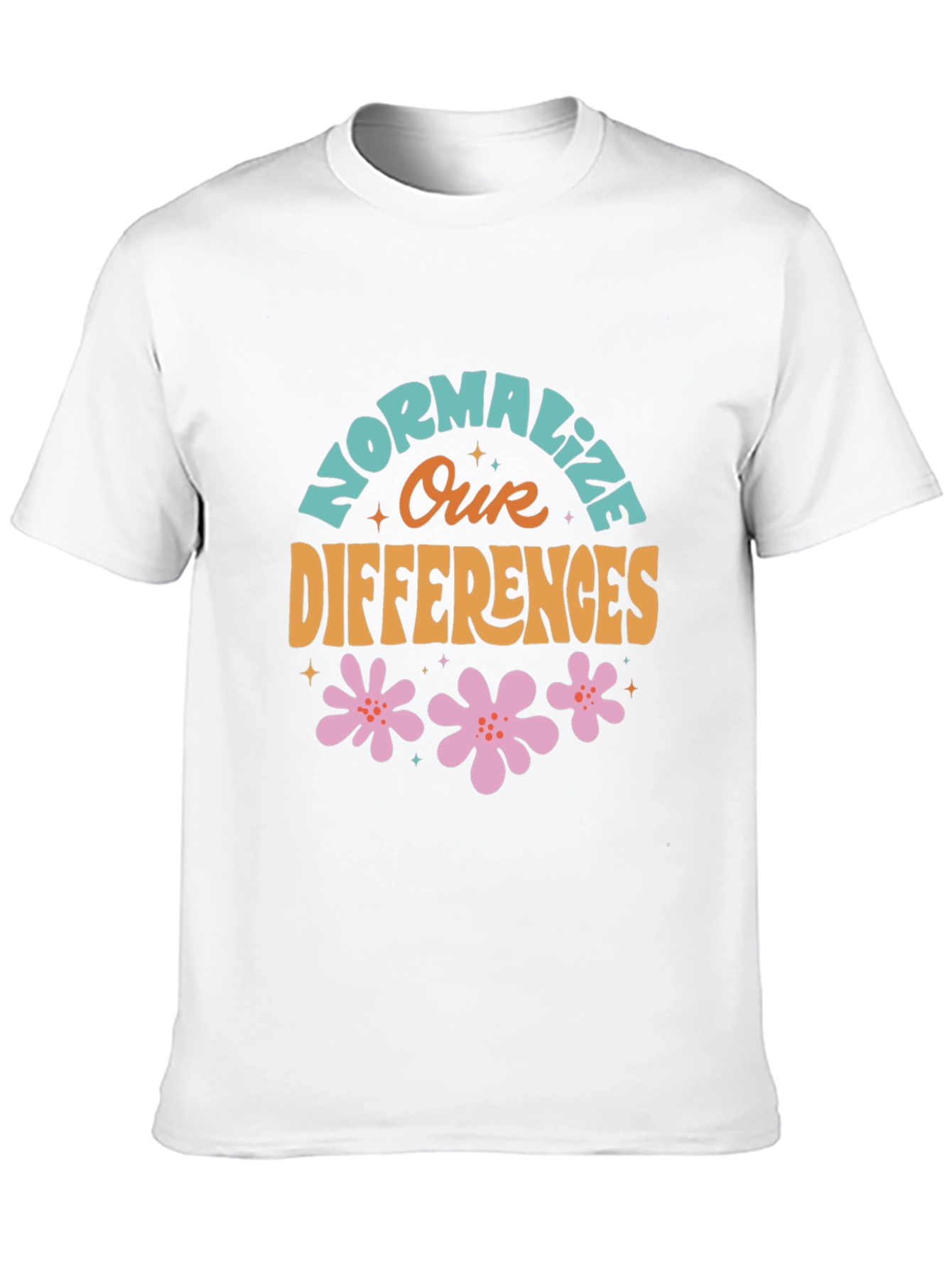 Normalize Our Differences Graphic Tee