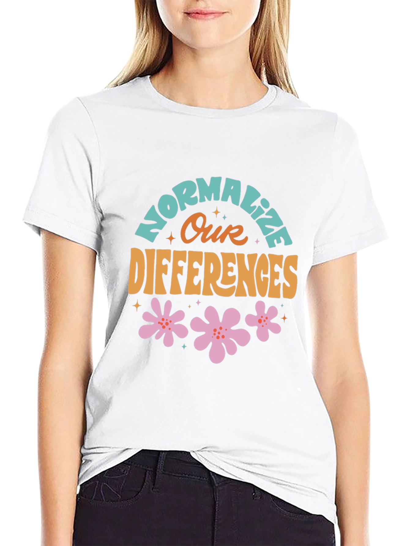 Normalize Our Differences Graphic Tee