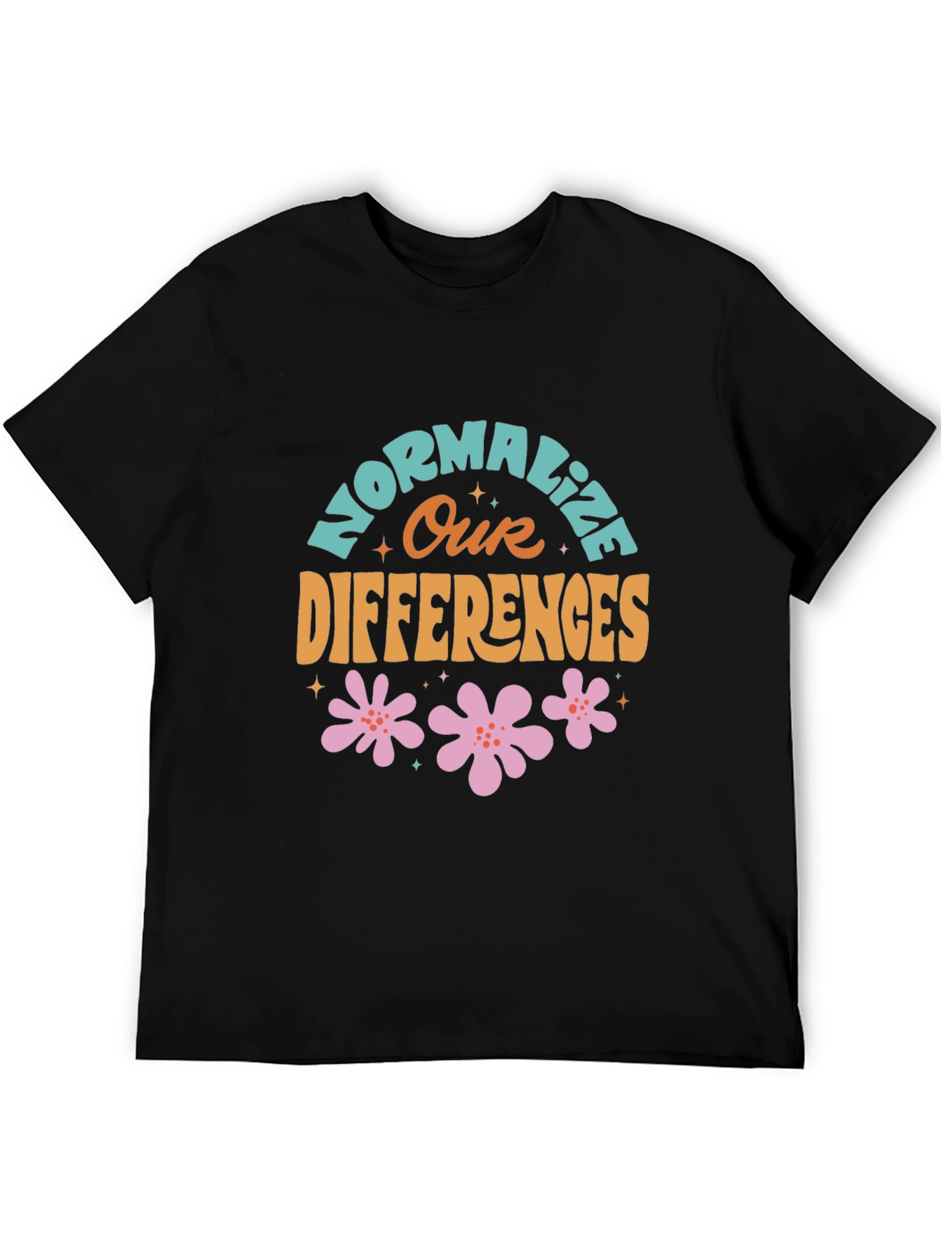 Normalize Our Differences Graphic Tee