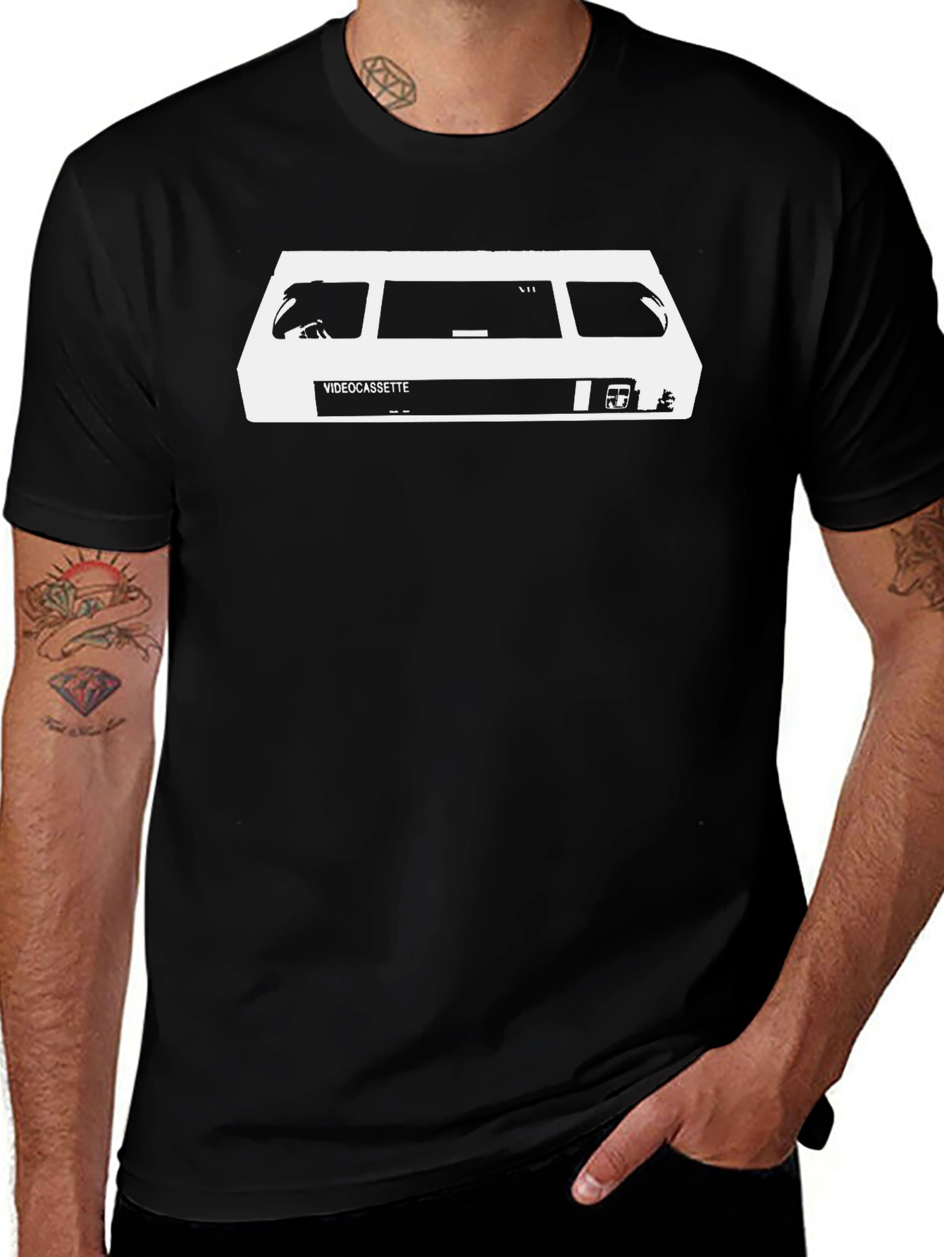 Retro Videocassette Graphic Tee