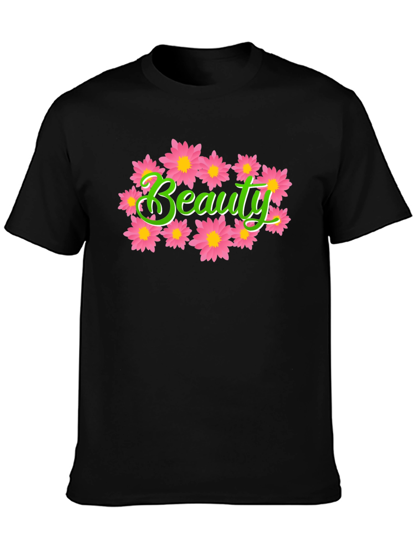 Beauty Floral Graphic T-Shirt - Stylish Comfort