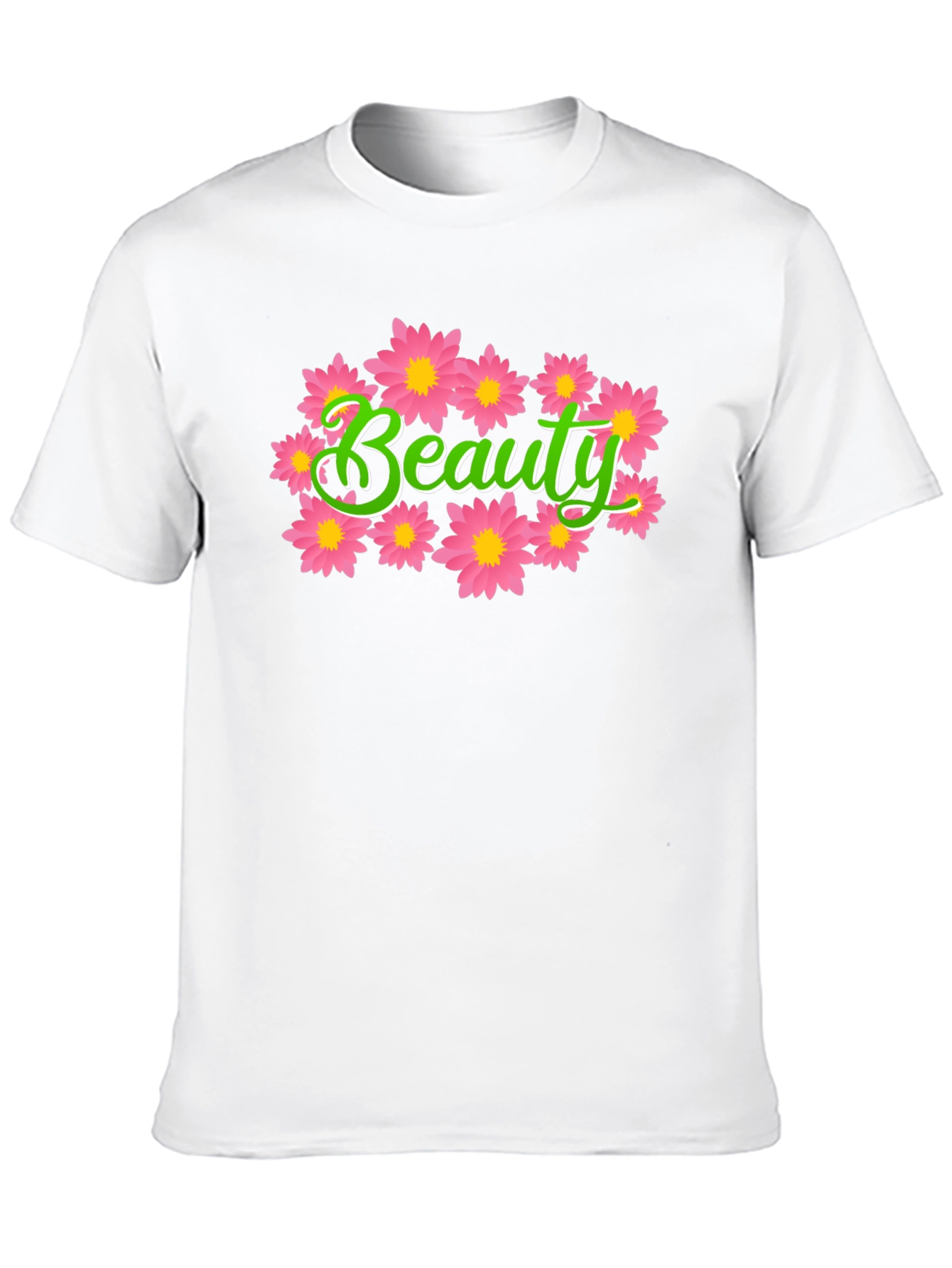 Beauty Floral Graphic T-Shirt - Stylish Comfort