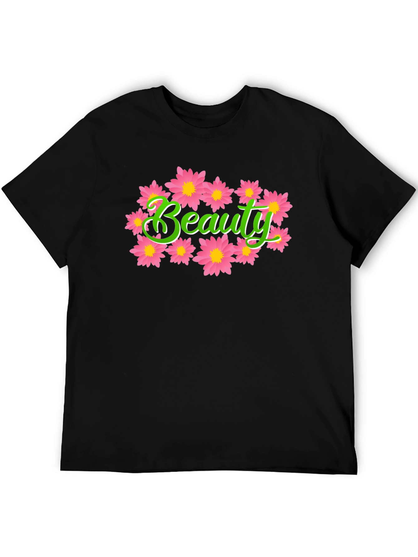 Beauty Floral Graphic T-Shirt - Stylish Comfort