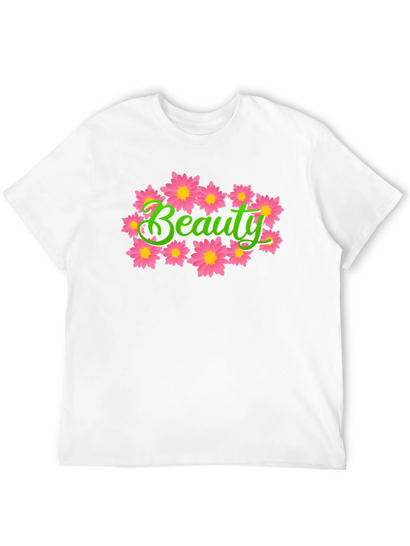 Beauty Floral Graphic T-Shirt - Stylish Comfort