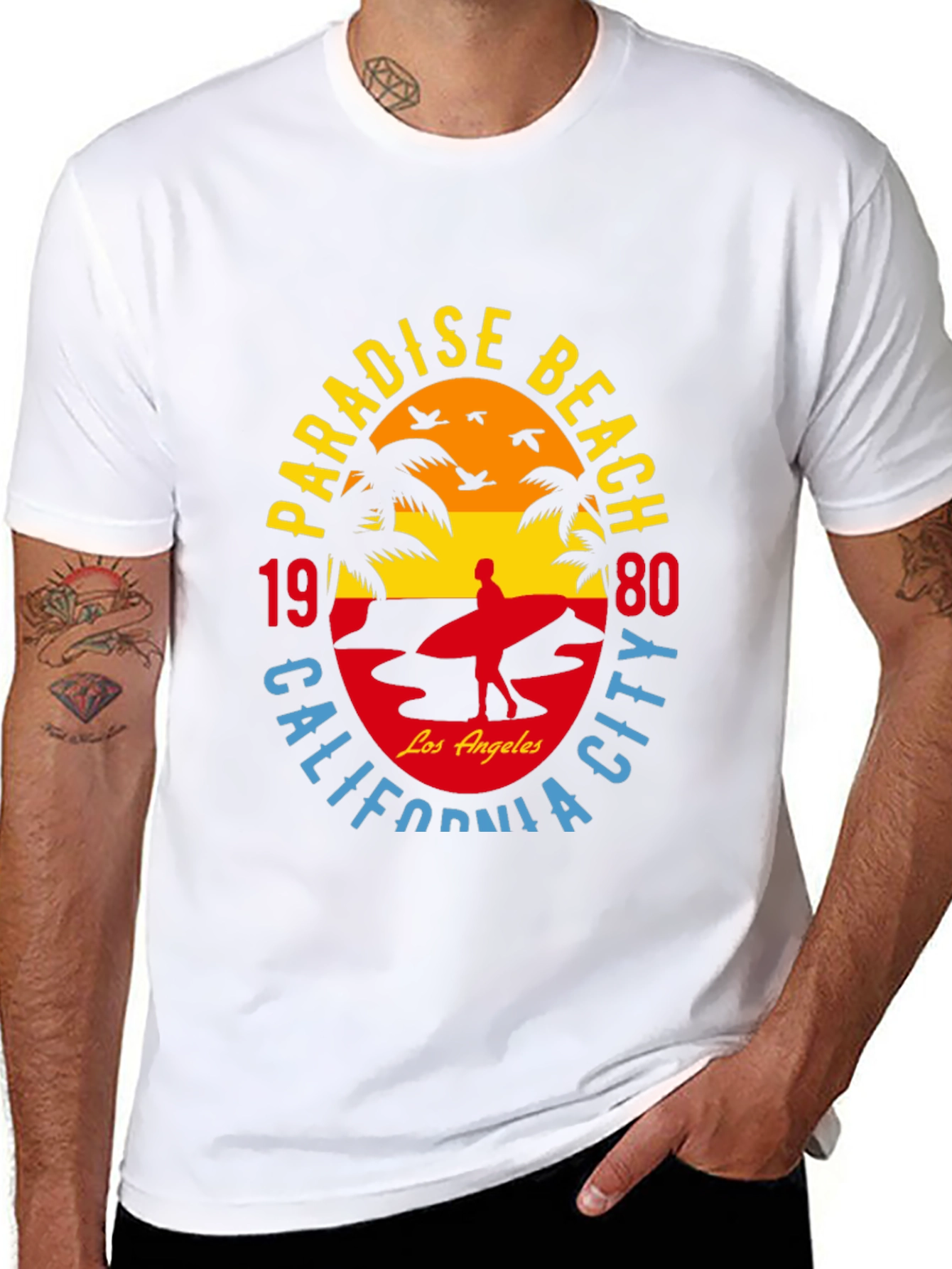 Paradise Beach 1980 Tee
