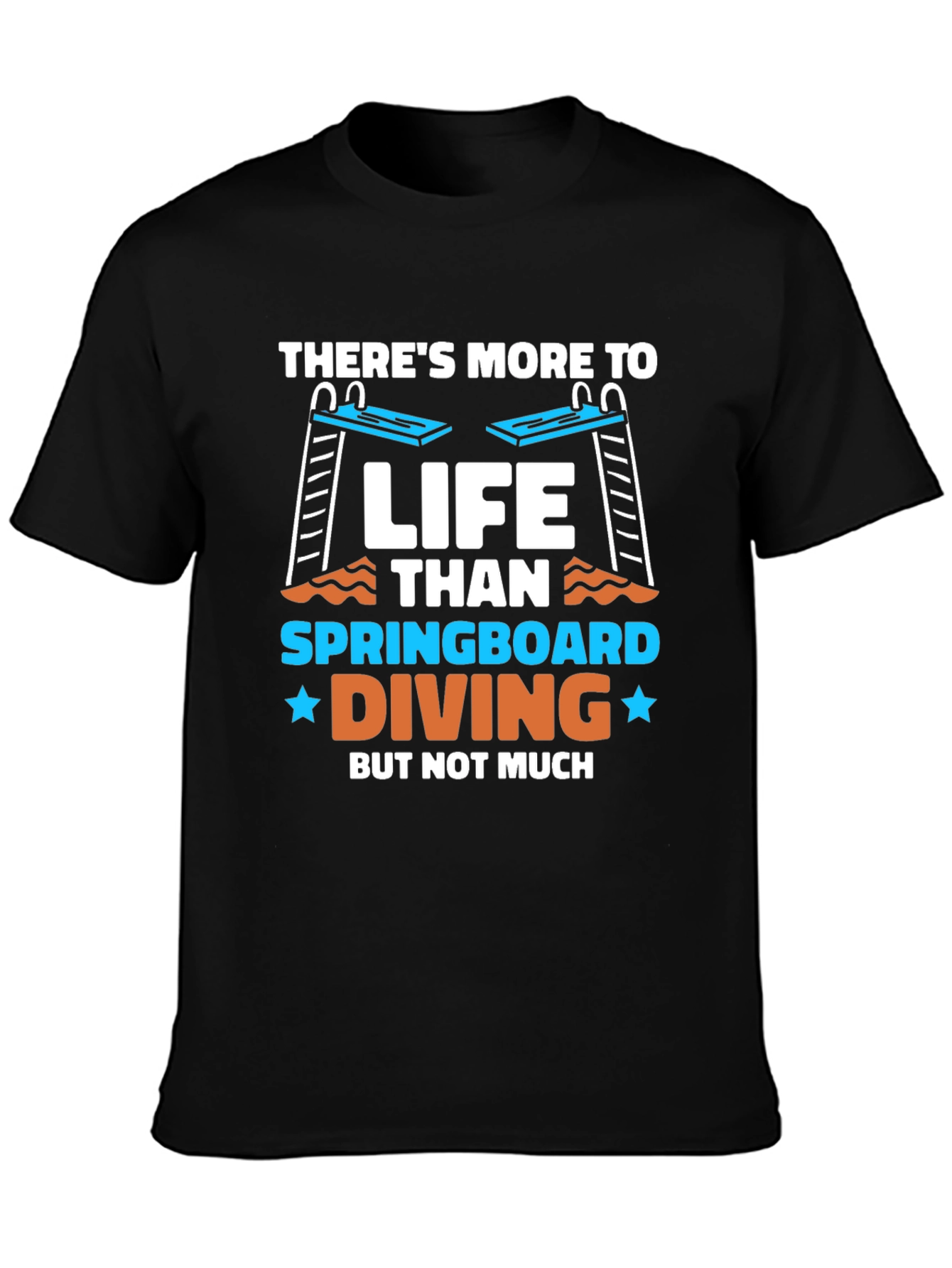 Springboard Diving Graphic T-Shirt