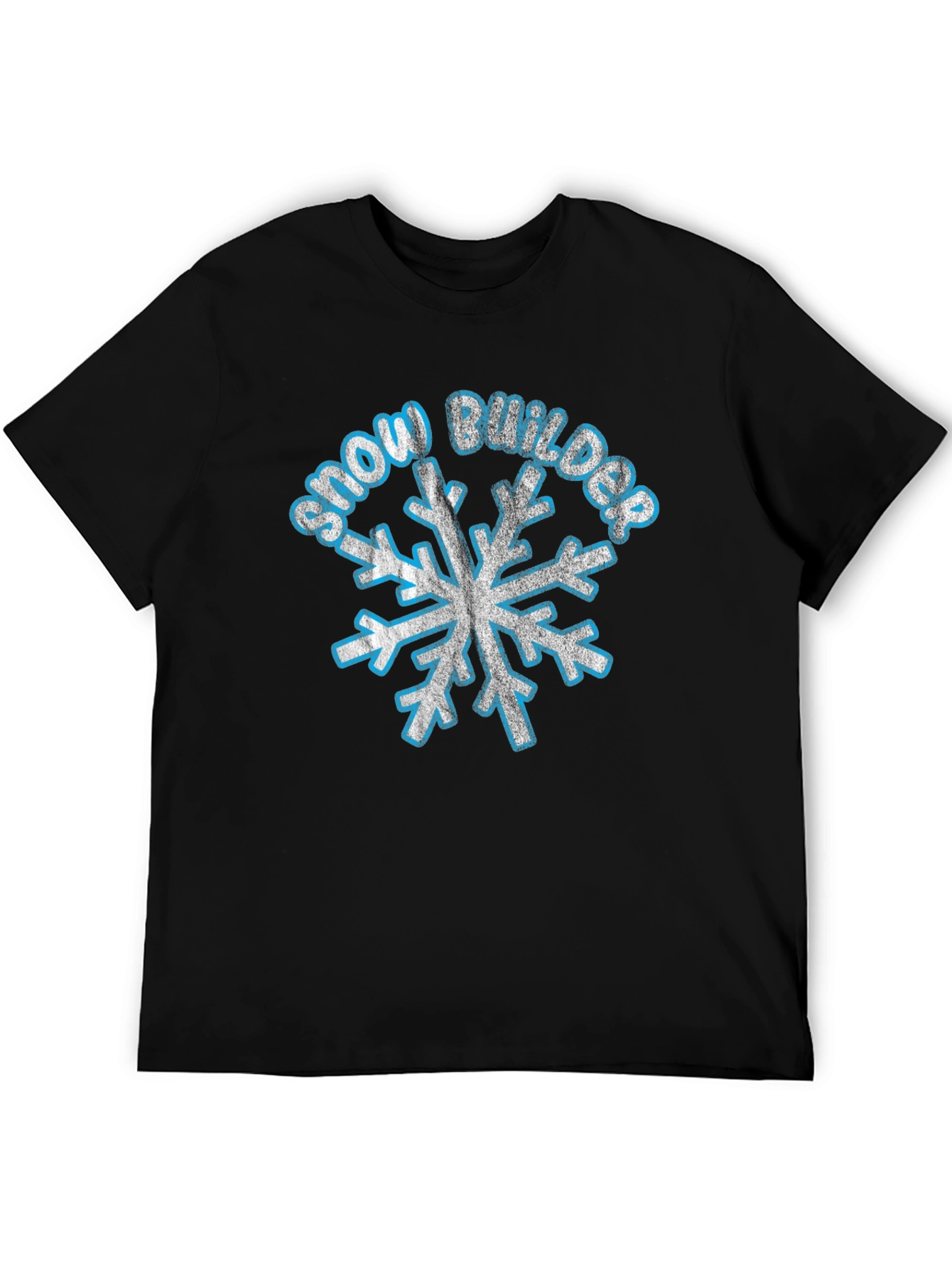 Snow Builder Snowflake Graphic Tee